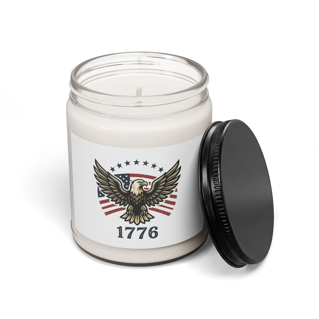 Liberty Eagle 1776 Candle | Scented Soy Candle, Patriotic Faith-Based 4th of July