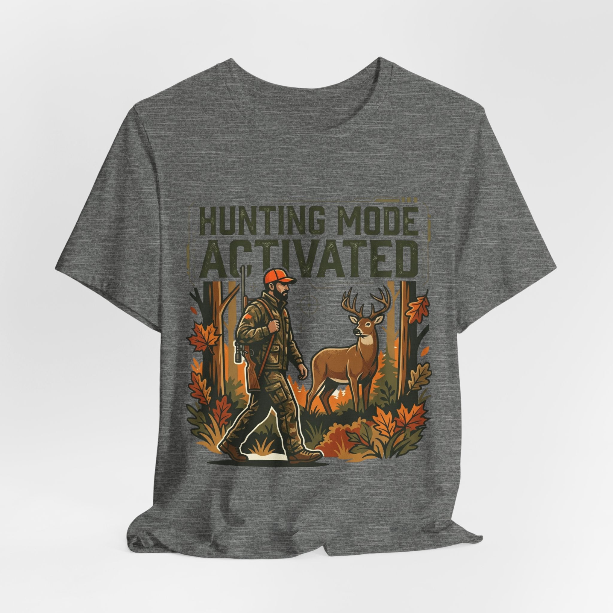 Hunting Mode Activated T-Shirt — Camouflage Deer Hunting Tee