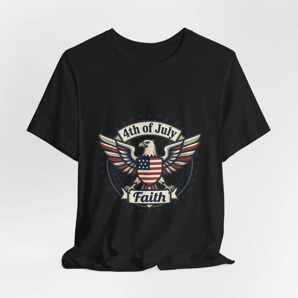 Faith & Freedom Eagle Tee | Patriotic, Vintage Americana, July 4th