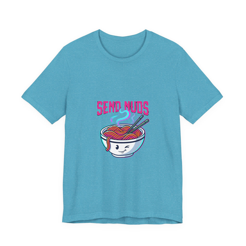 Ramen 'Send Nuds' Graphic Tee — Cute Kawaii Noodle Shirt