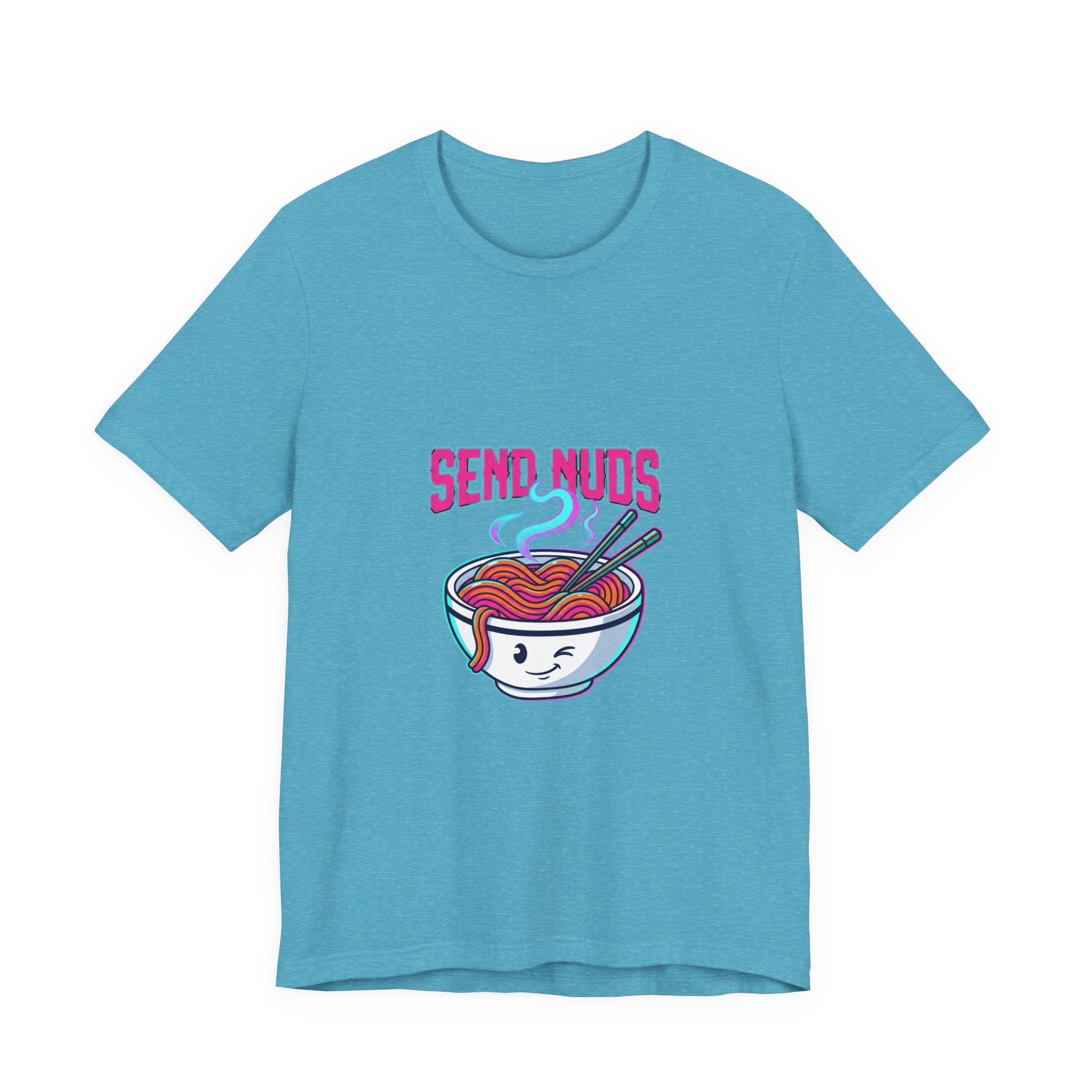 Ramen 'Send Nuds' Graphic Tee — Cute Kawaii Noodle Shirt