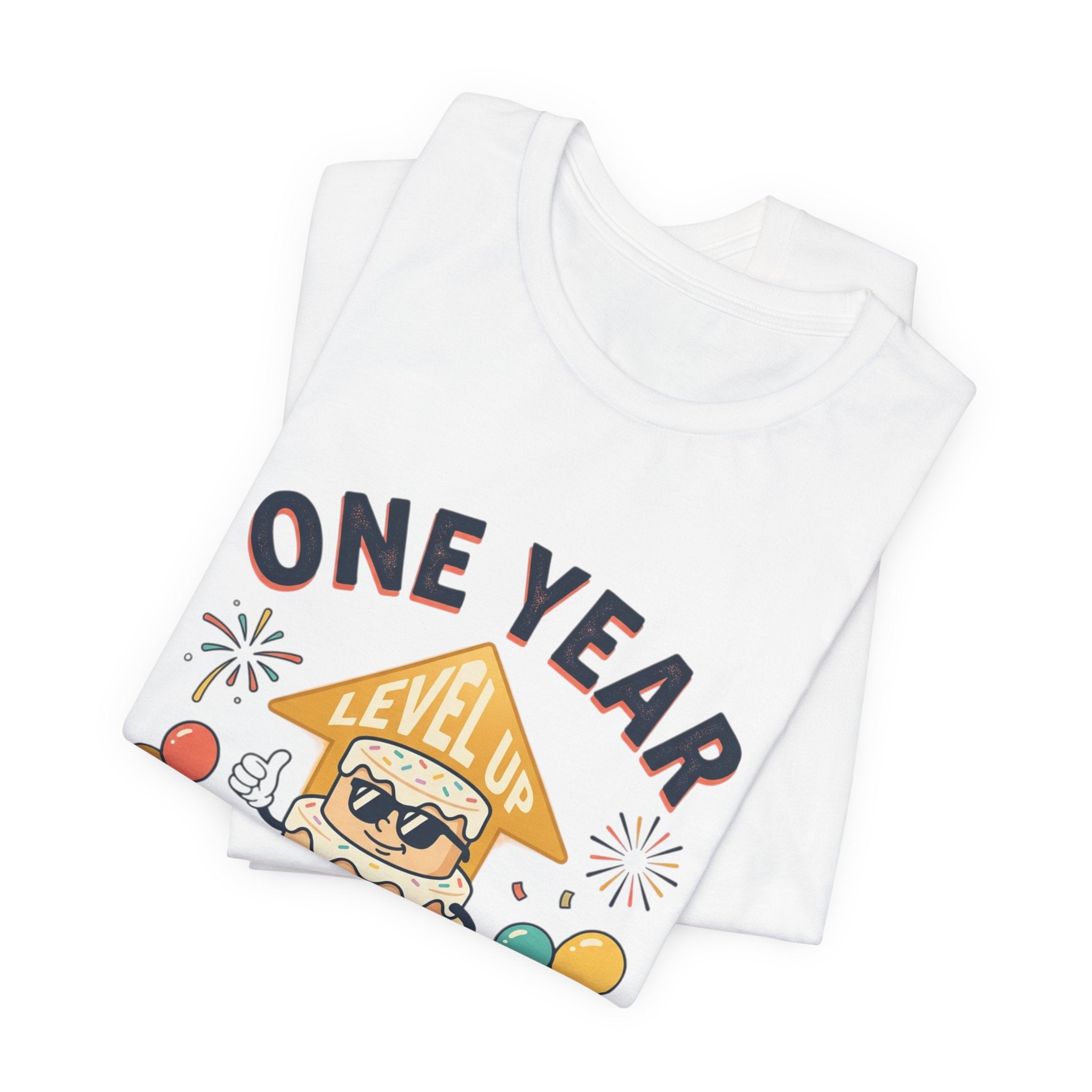 Birthday Baby Tee — "One Year More Awesome" 1st Birthday Shirt