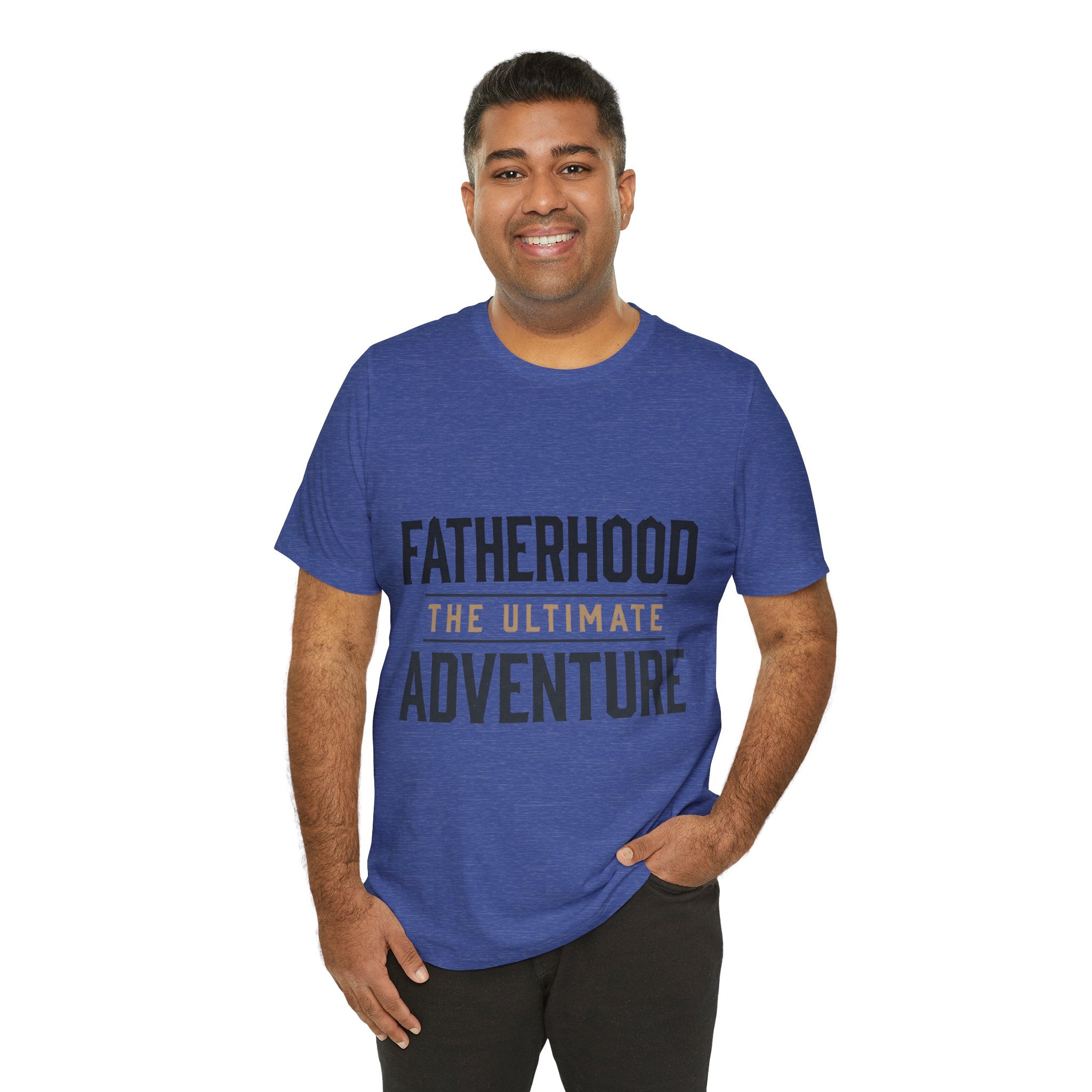 Fatherhood The Ultimate Adventure Tee — Men's Dad T‑Shirt for New & Expecting Dads