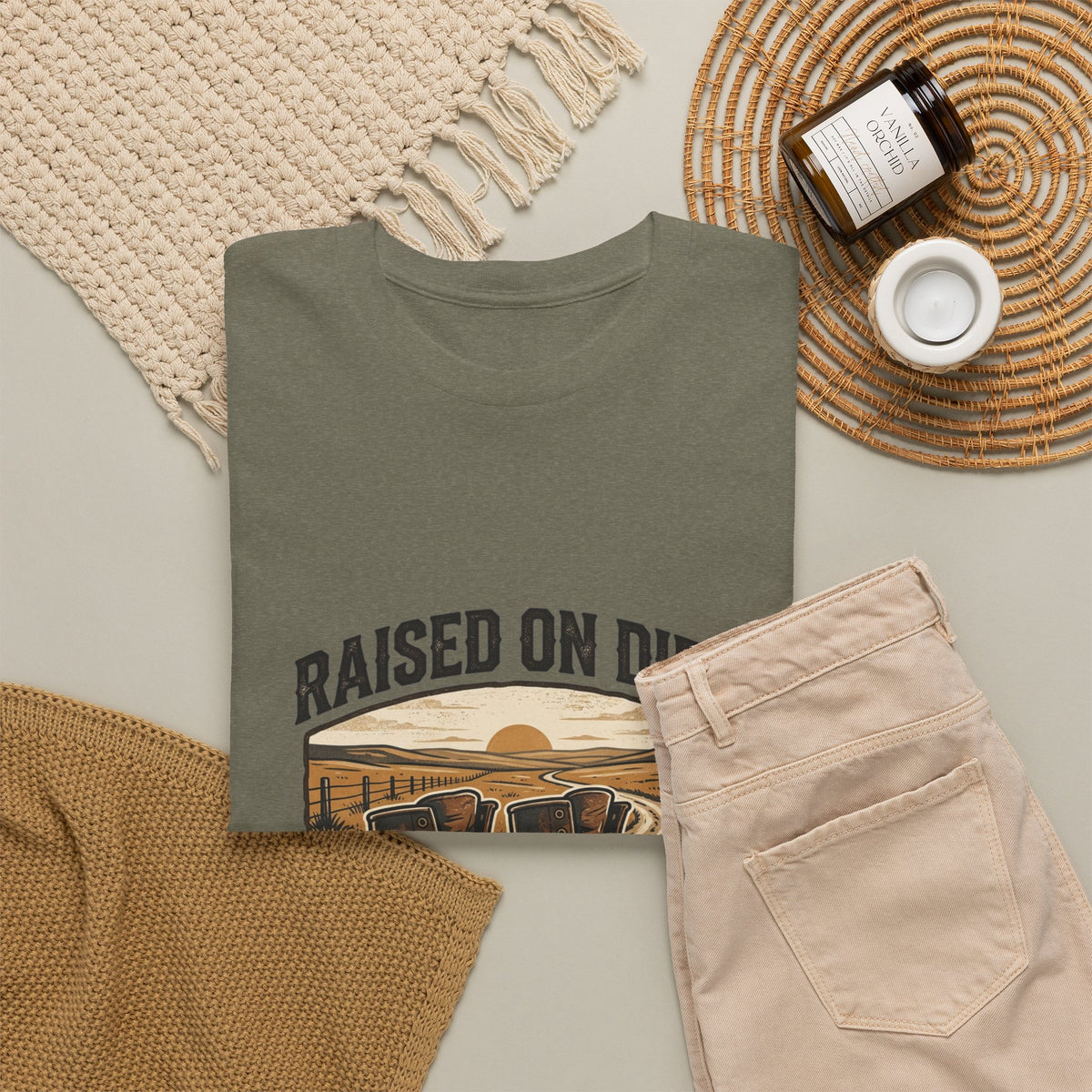 Raised on Dirt T-Shirt