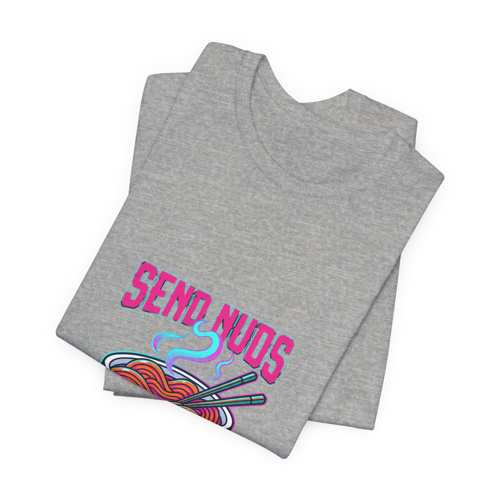 Ramen 'Send Nuds' Graphic Tee — Cute Kawaii Noodle Shirt