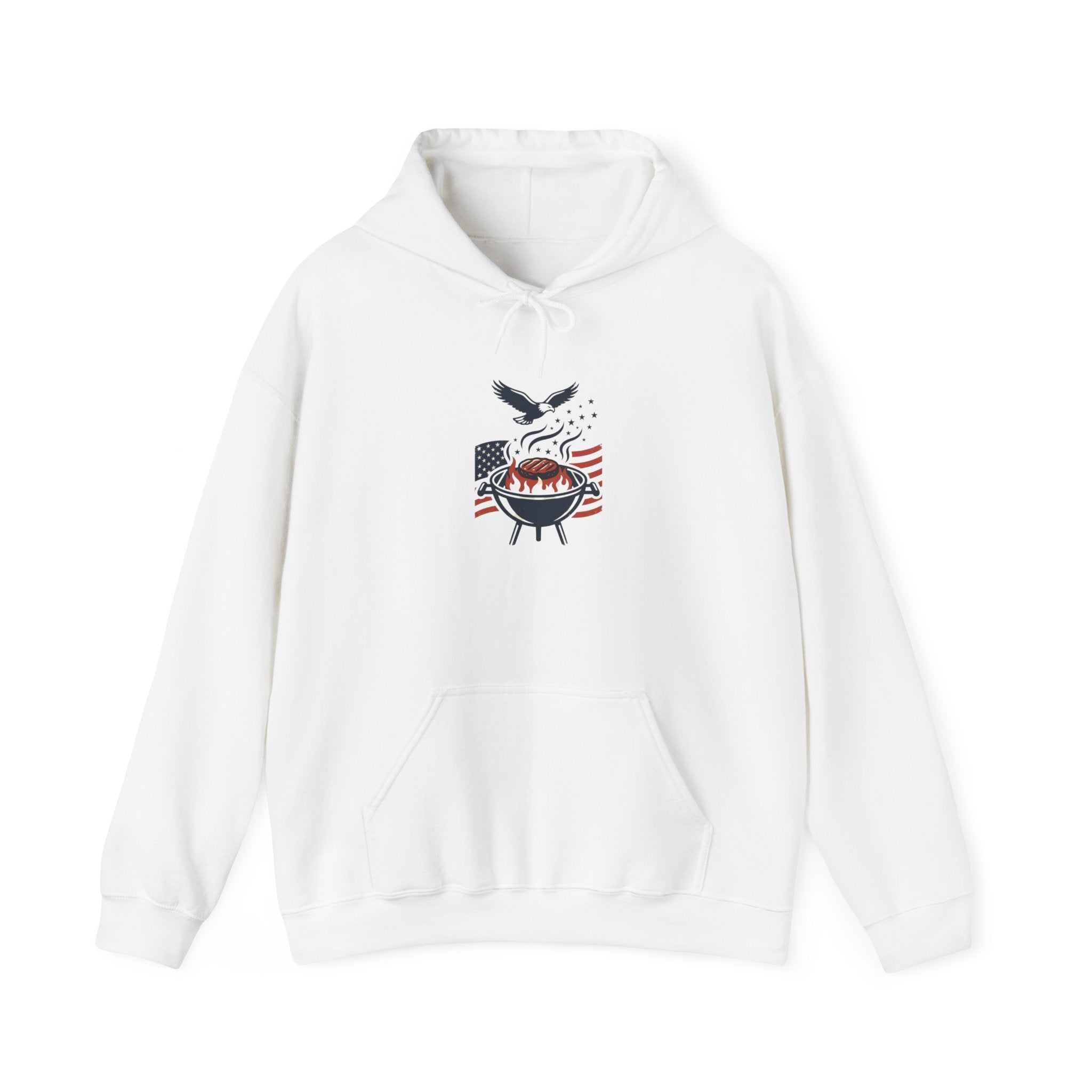 Faith & Freedom July 4th Hoodie | Patriotic, Vintage Americana