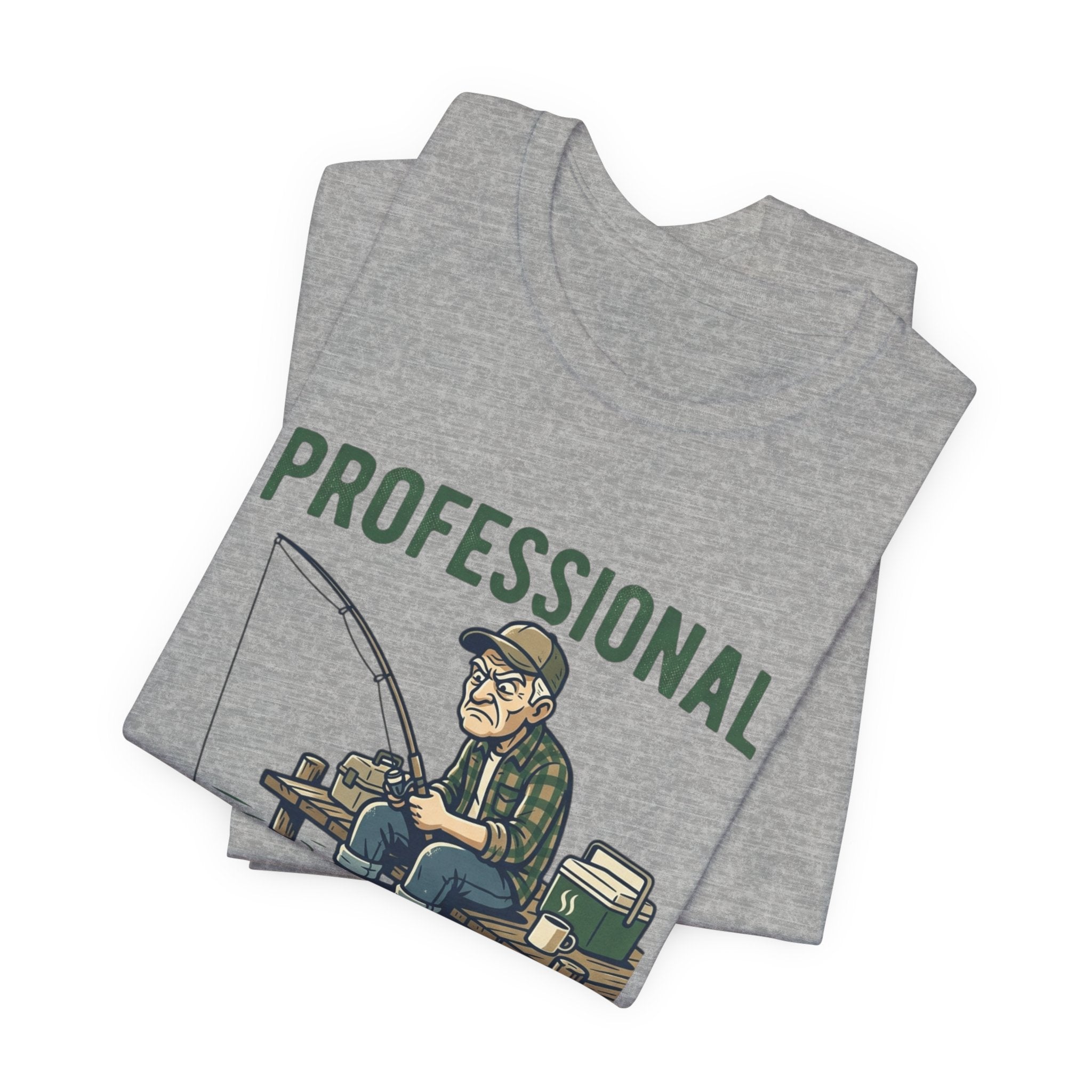 Professional Bobber Watcher Fishing T‑Shirt