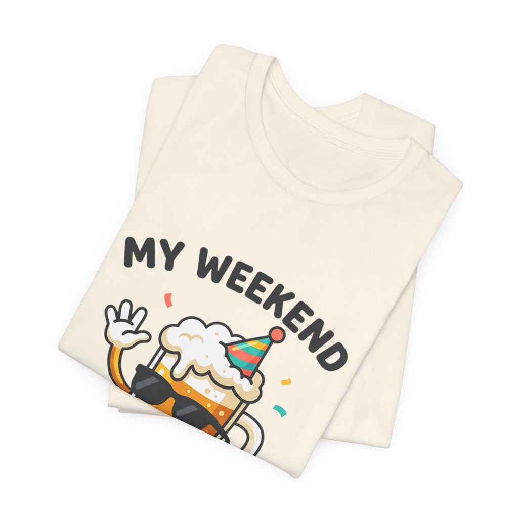 My Weekend Has Entered Survival Mode Beer T-Shirt