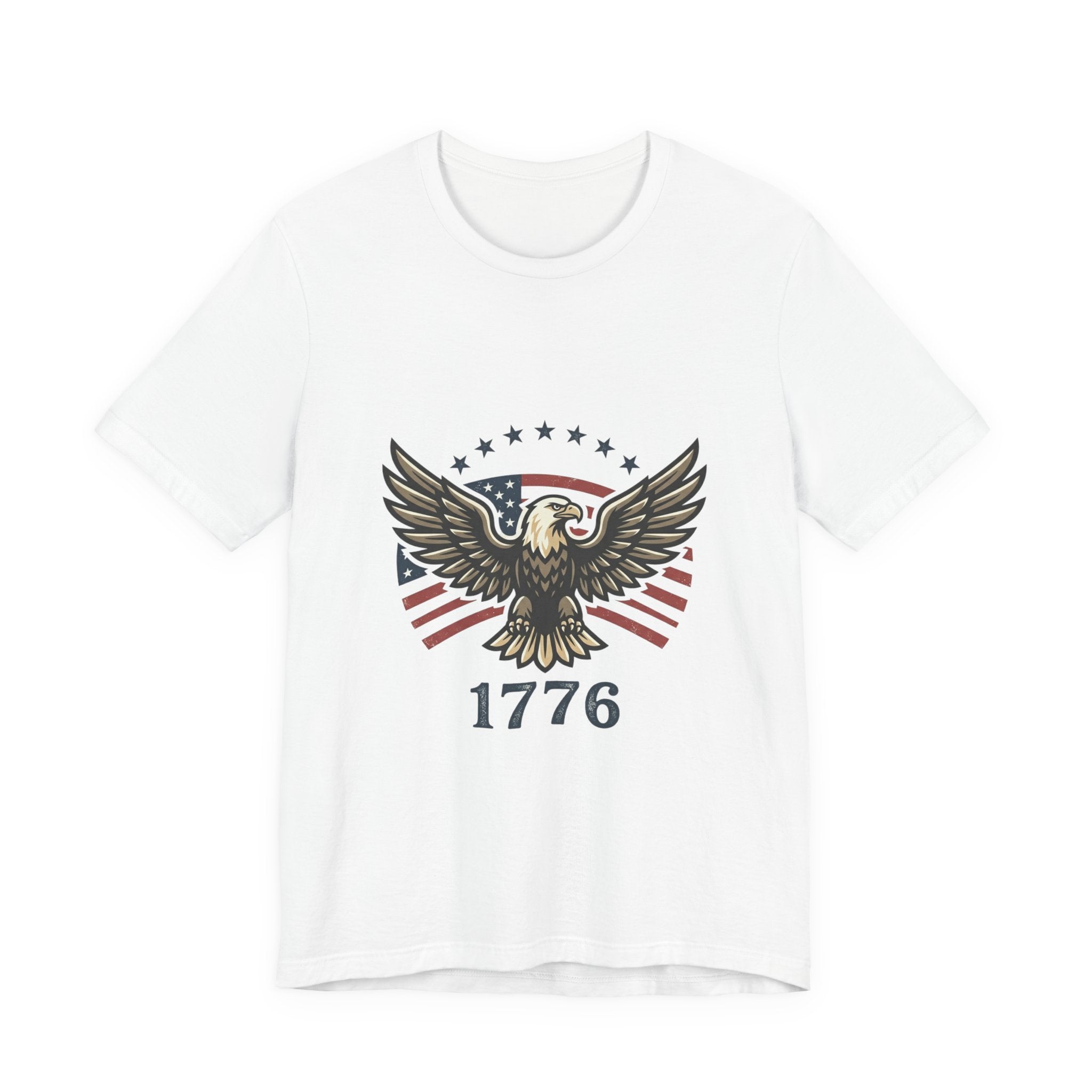 1776 Eagle Patriotic Tee | Faith and Freedom, Vintage Americana