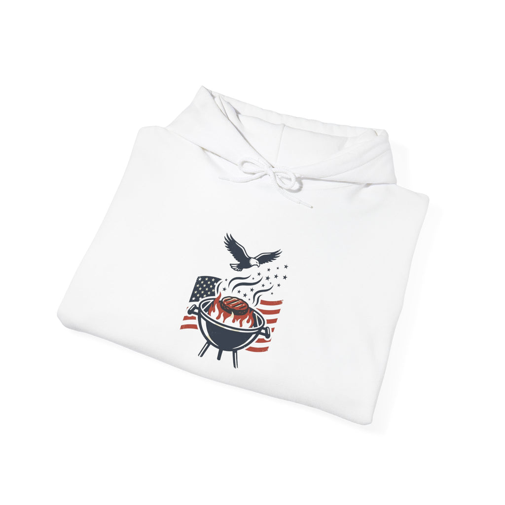 Faith & Freedom July 4th Hoodie | Patriotic, Vintage Americana