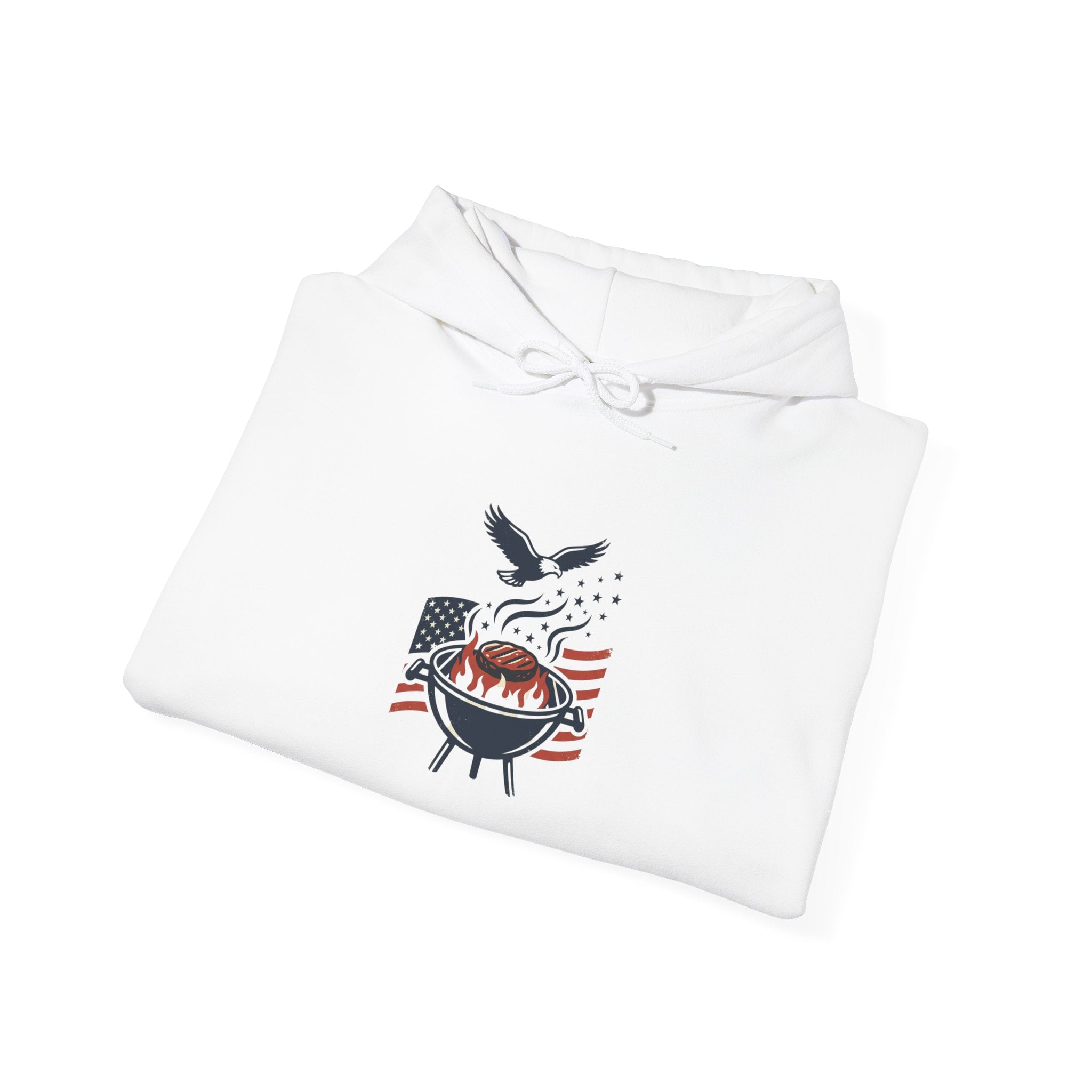 Faith & Freedom July 4th Hoodie | Patriotic, Vintage Americana