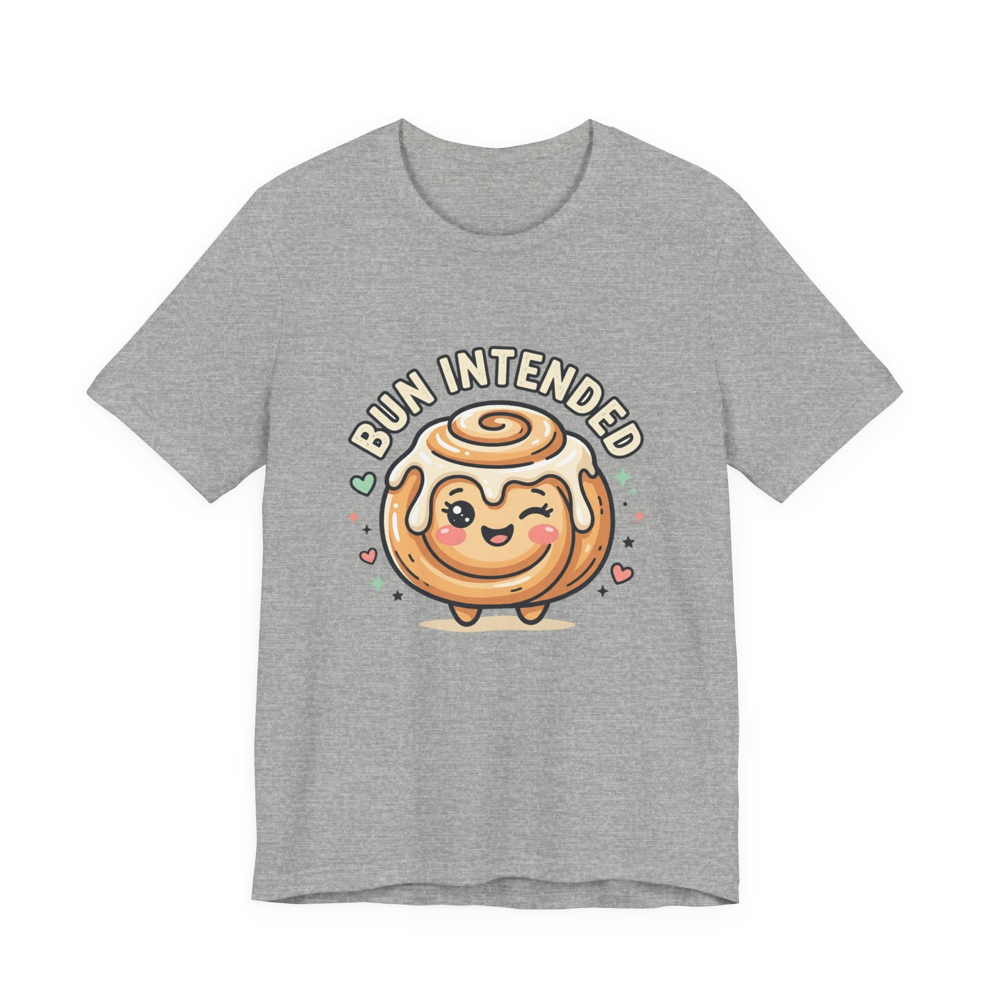 Bun Intended Cute Cinnamon Roll Tee