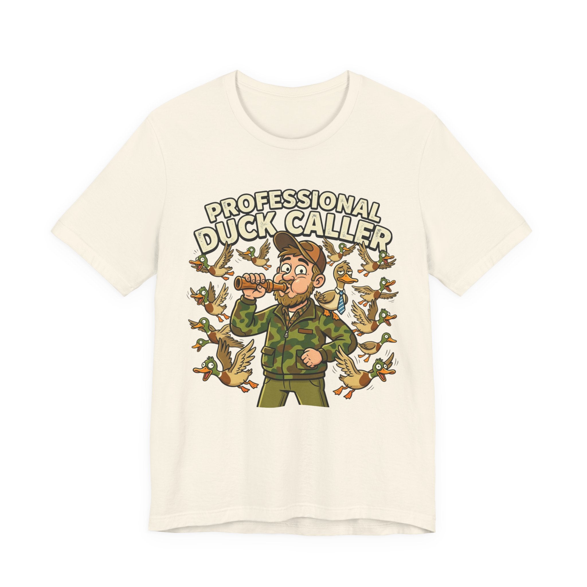 Professional Duck Caller T-Shirt — Funny Hunting Tee for Duck Hunters
