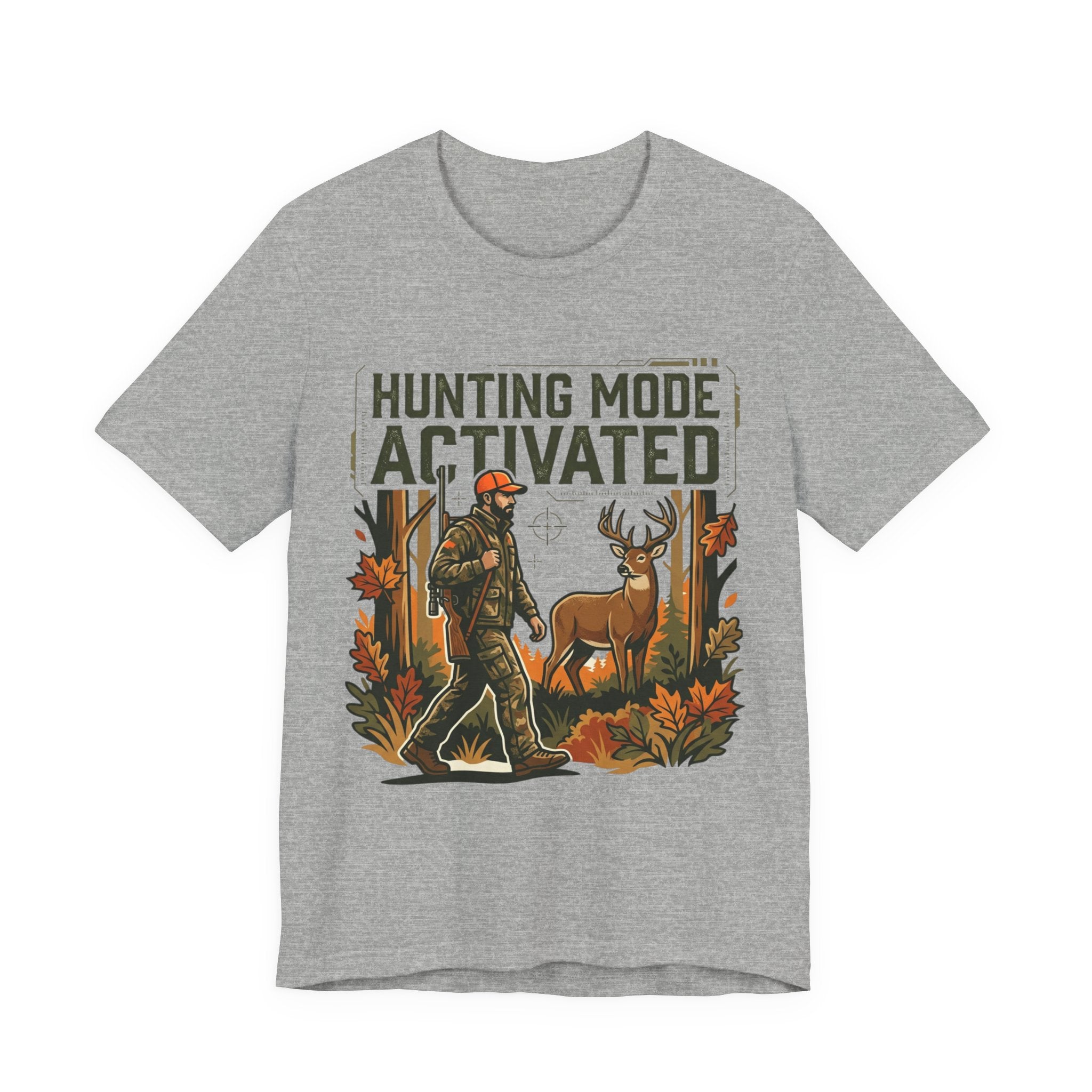 Hunting Mode Activated T-Shirt — Camouflage Deer Hunting Tee