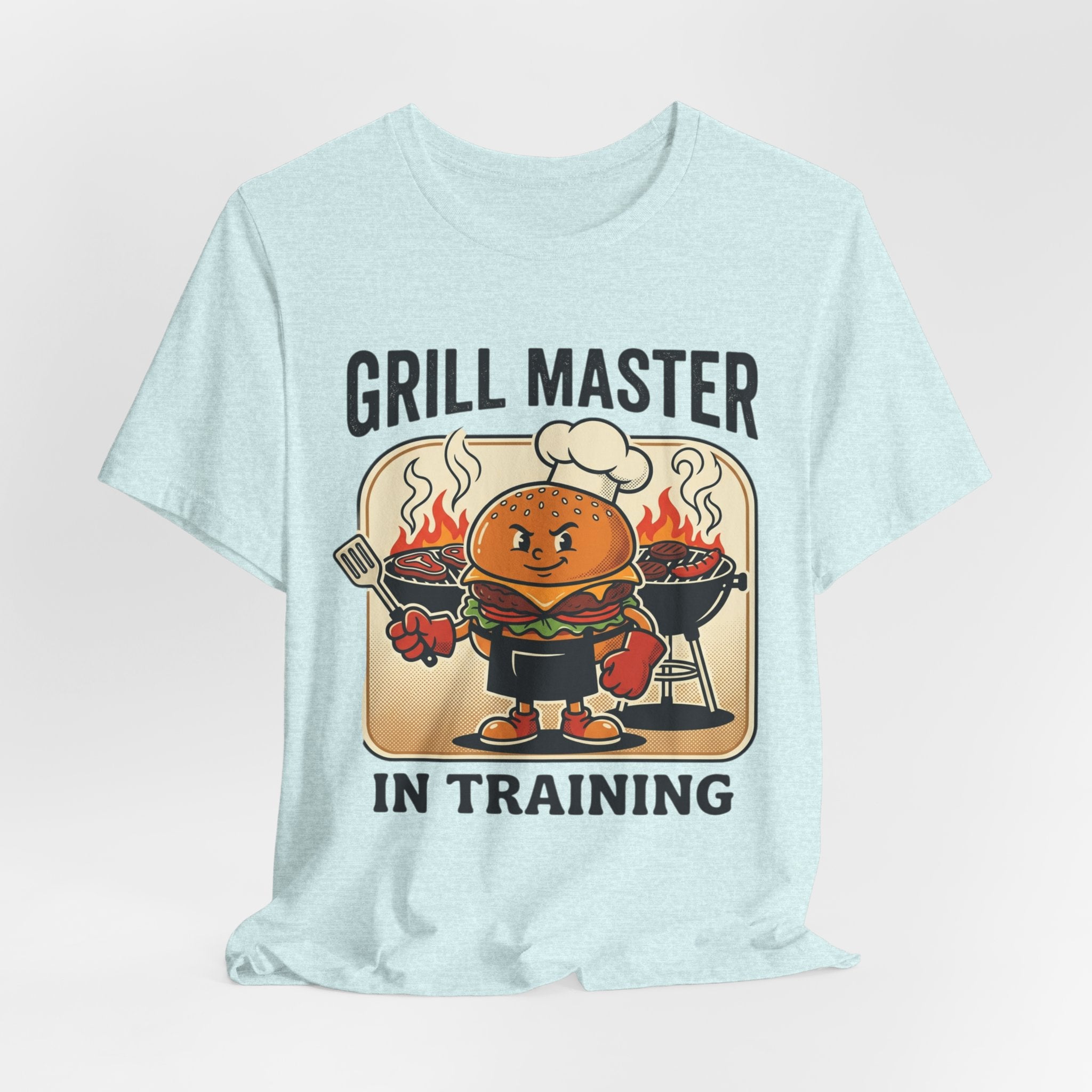 Grill Master in Training T-Shirt — Funny BBQ Burger Chef Tee