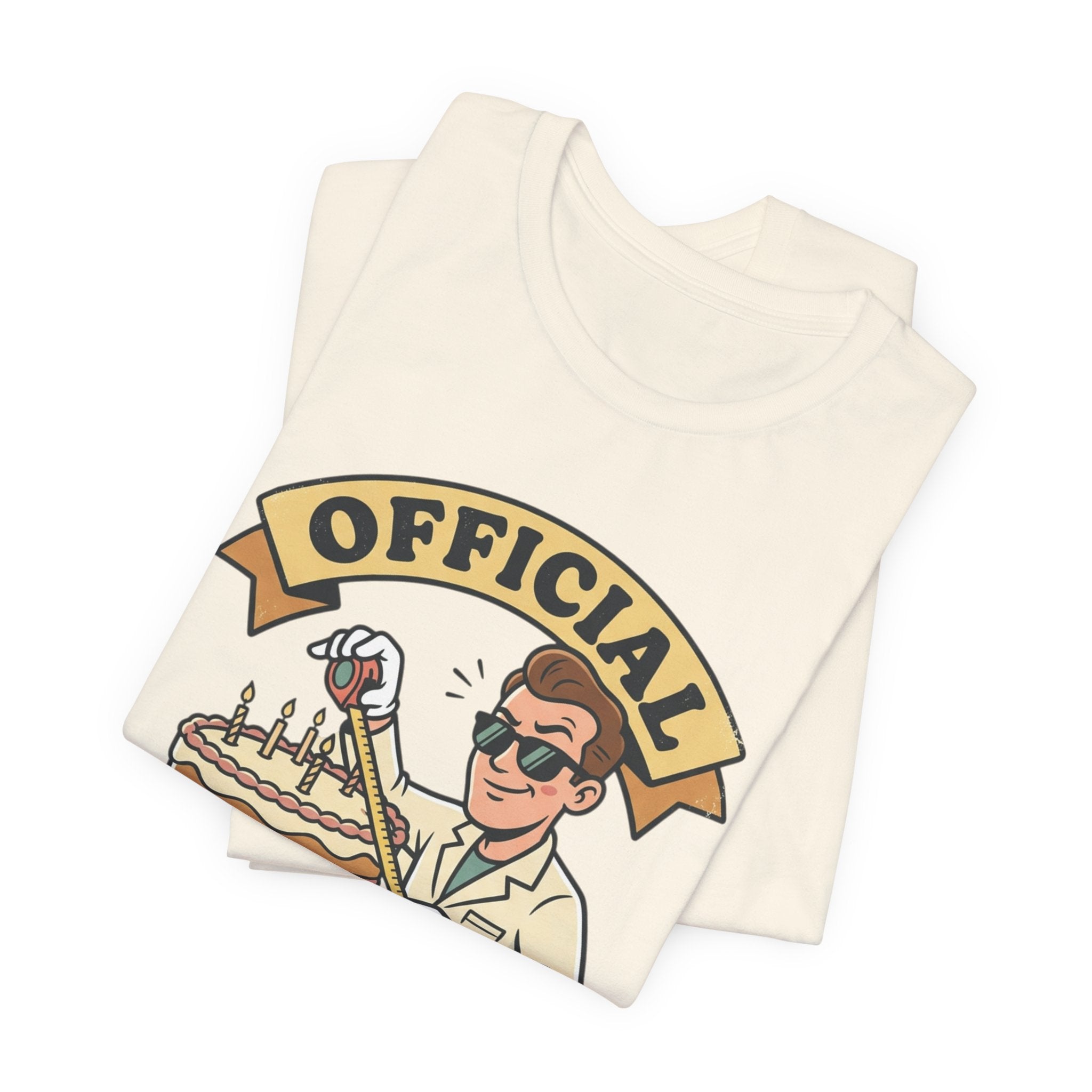 Cake Inspector T-Shirt — "Official Cake Inspector" Funny Baking Tee