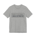 Professional Snack Distributor Tee — Funny Food Lover T-Shirt