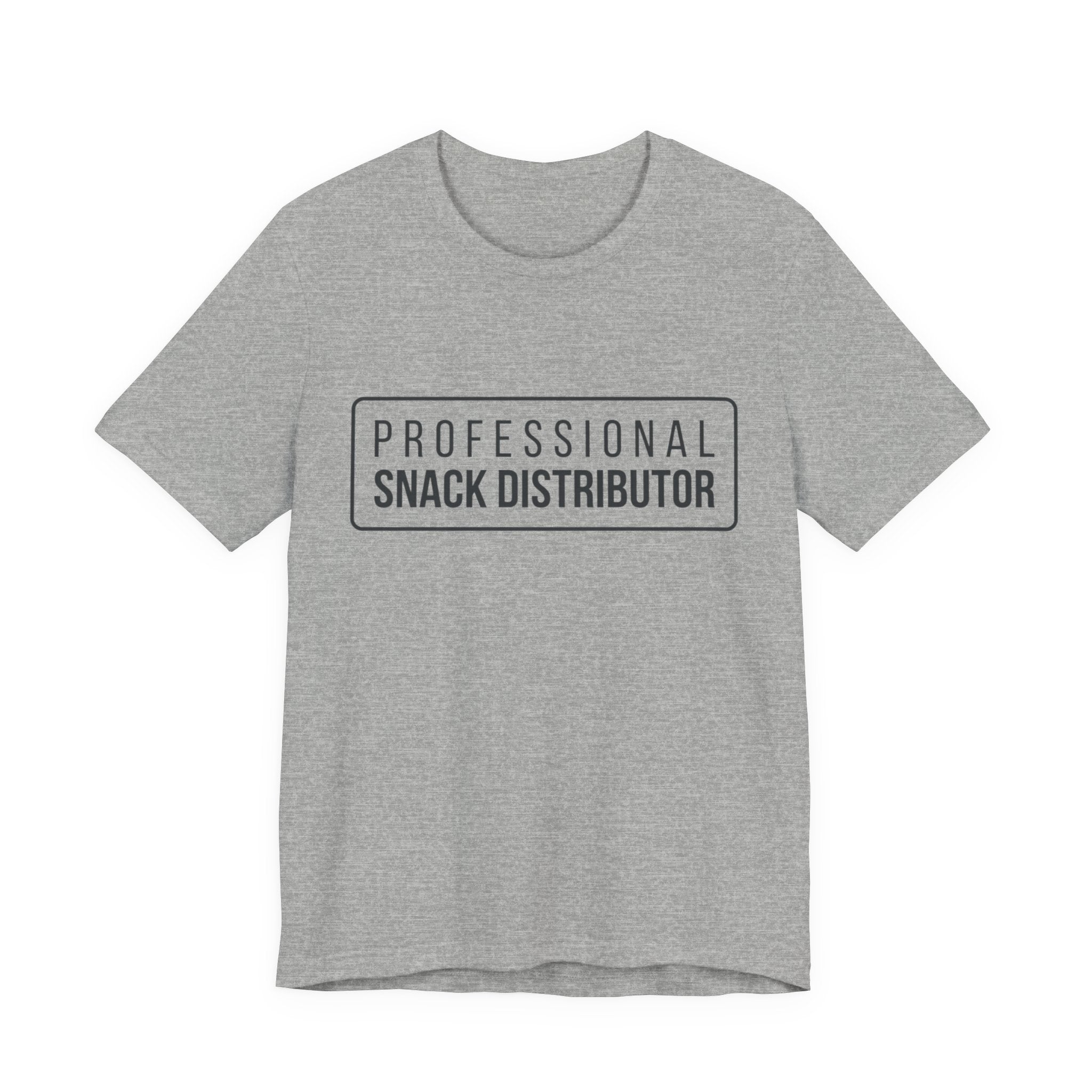 Professional Snack Distributor Tee — Funny Food Lover T-Shirt