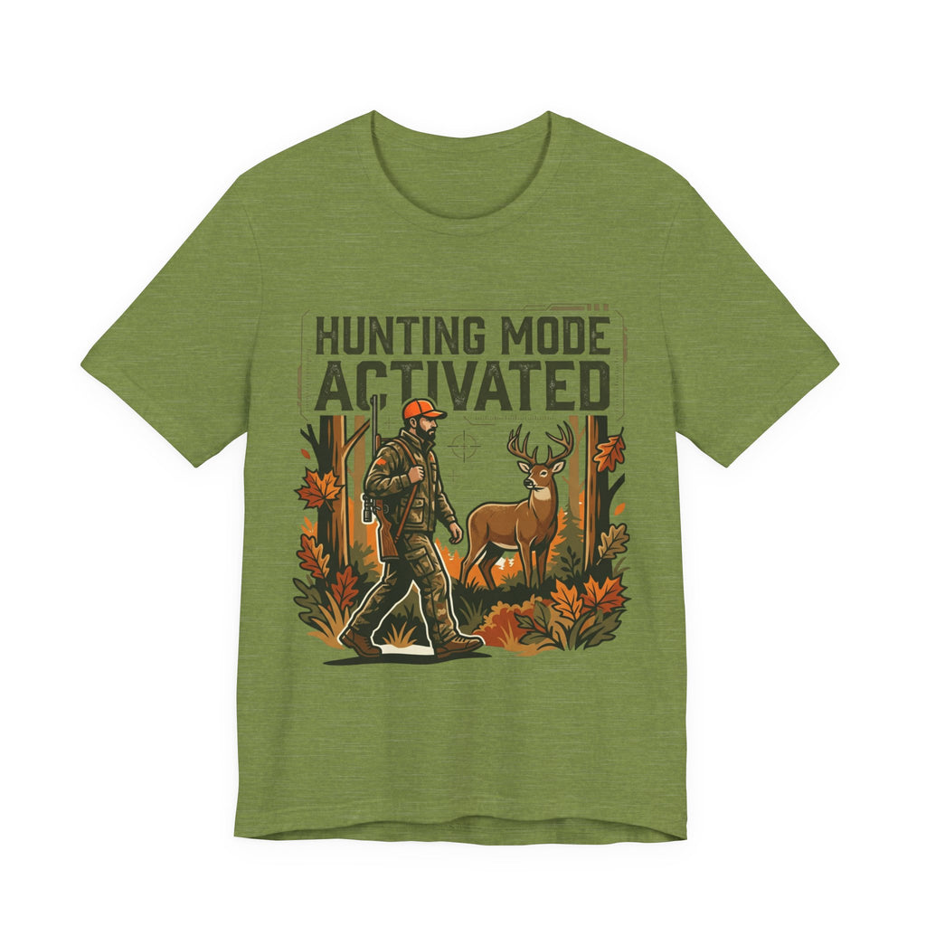 Hunting Mode Activated T-Shirt — Camouflage Deer Hunting Tee