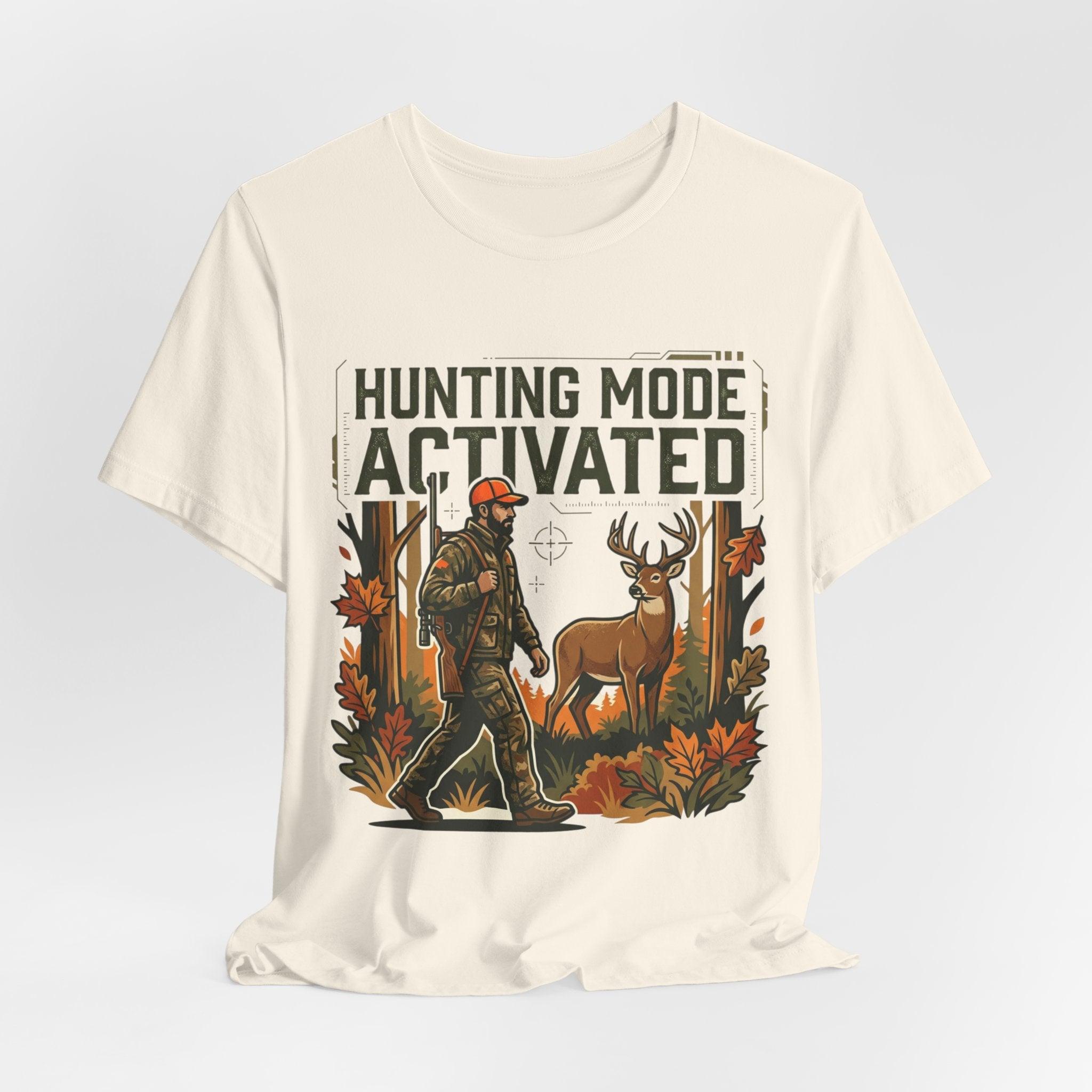 Hunting Mode Activated T-Shirt — Camouflage Deer Hunting Tee