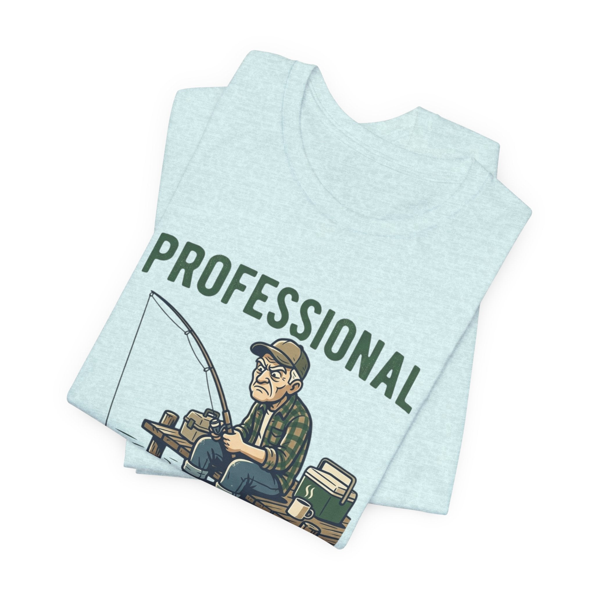 Professional Bobber Watcher Fishing T‑Shirt