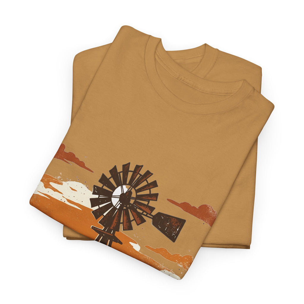 Windmill Sunset T-Shirt