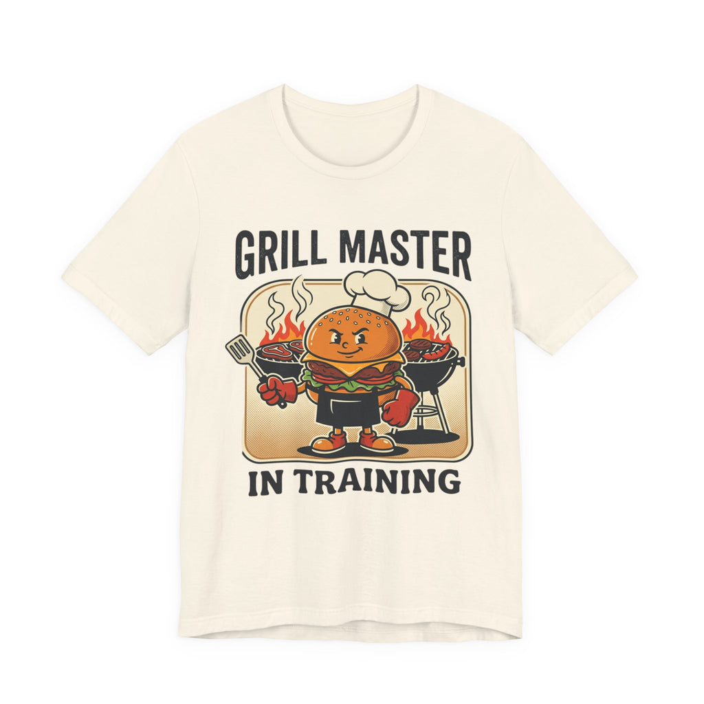Grill Master in Training T-Shirt — Funny BBQ Burger Chef Tee