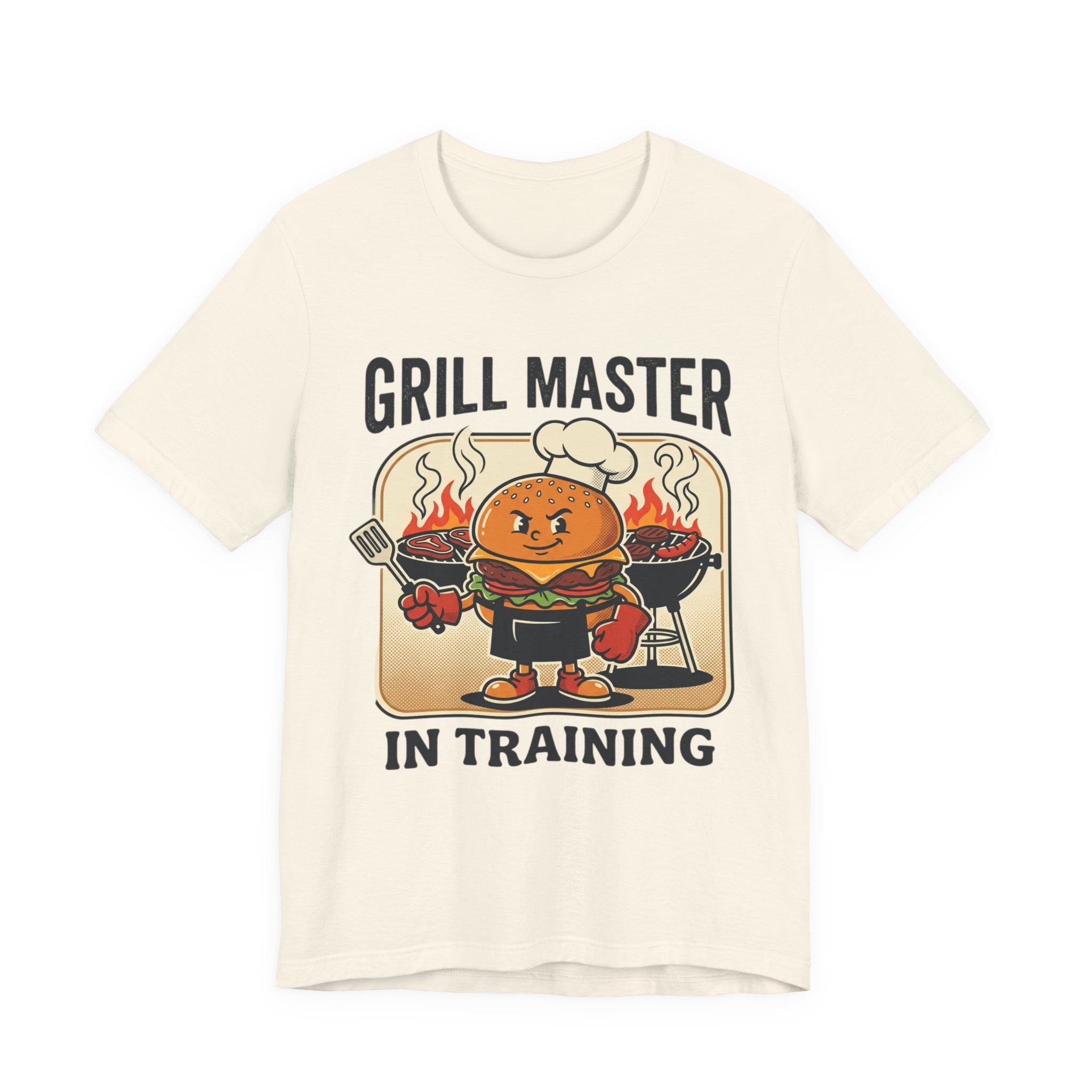 Grill Master in Training T-Shirt — Funny BBQ Burger Chef Tee