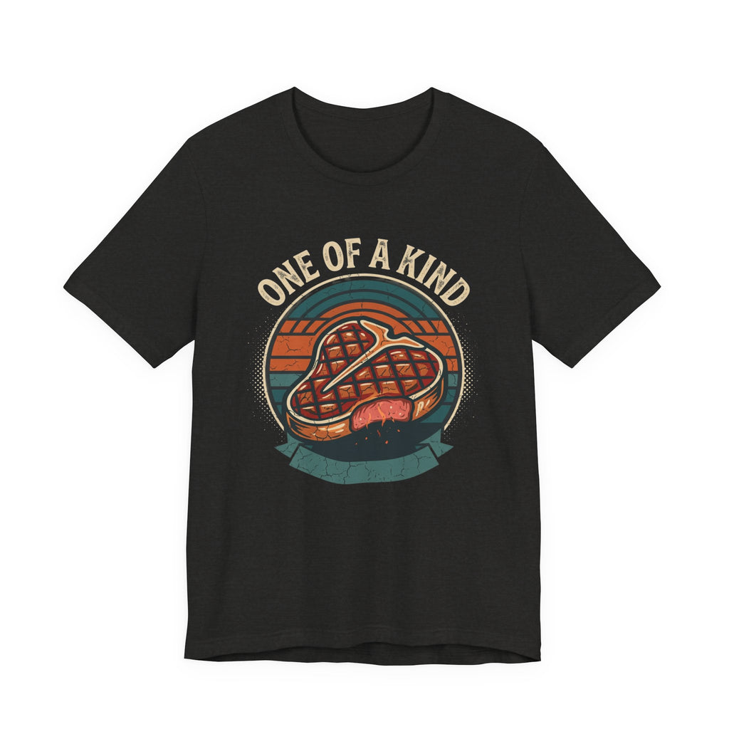 One of a Kind Steak T-Shirt — Vintage Retro Grill Tee