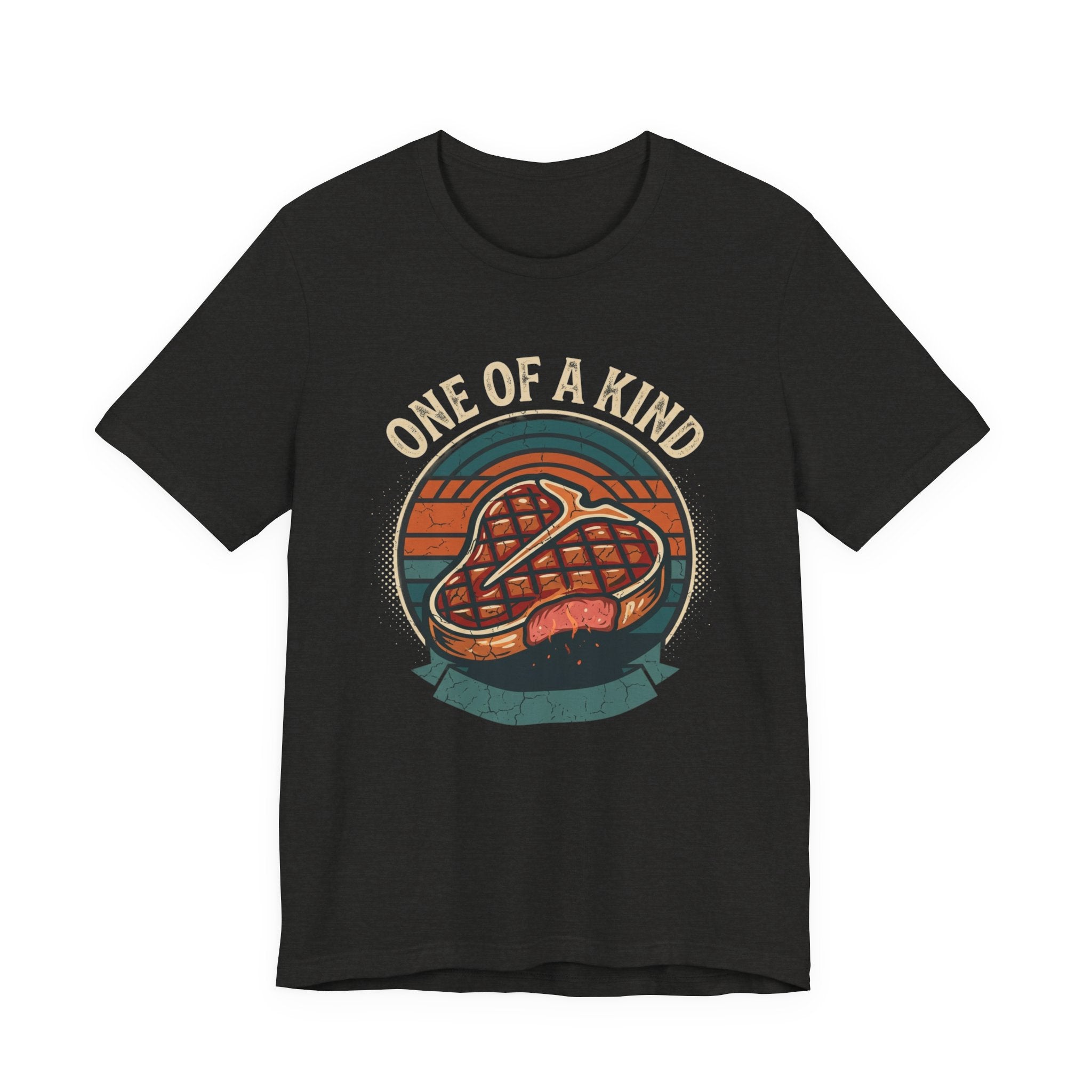 One of a Kind Steak T-Shirt — Vintage Retro Grill Tee