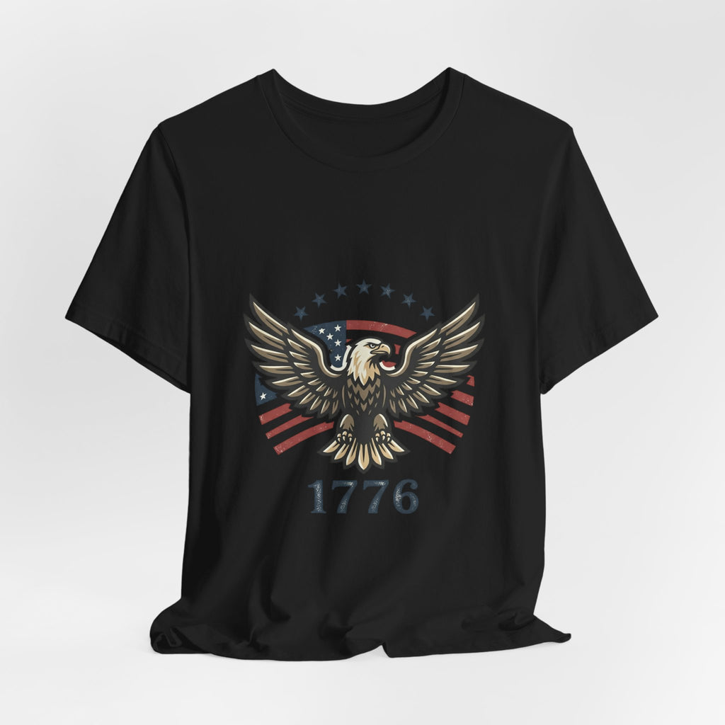 1776 Eagle Patriotic Tee | Faith and Freedom, Vintage Americana