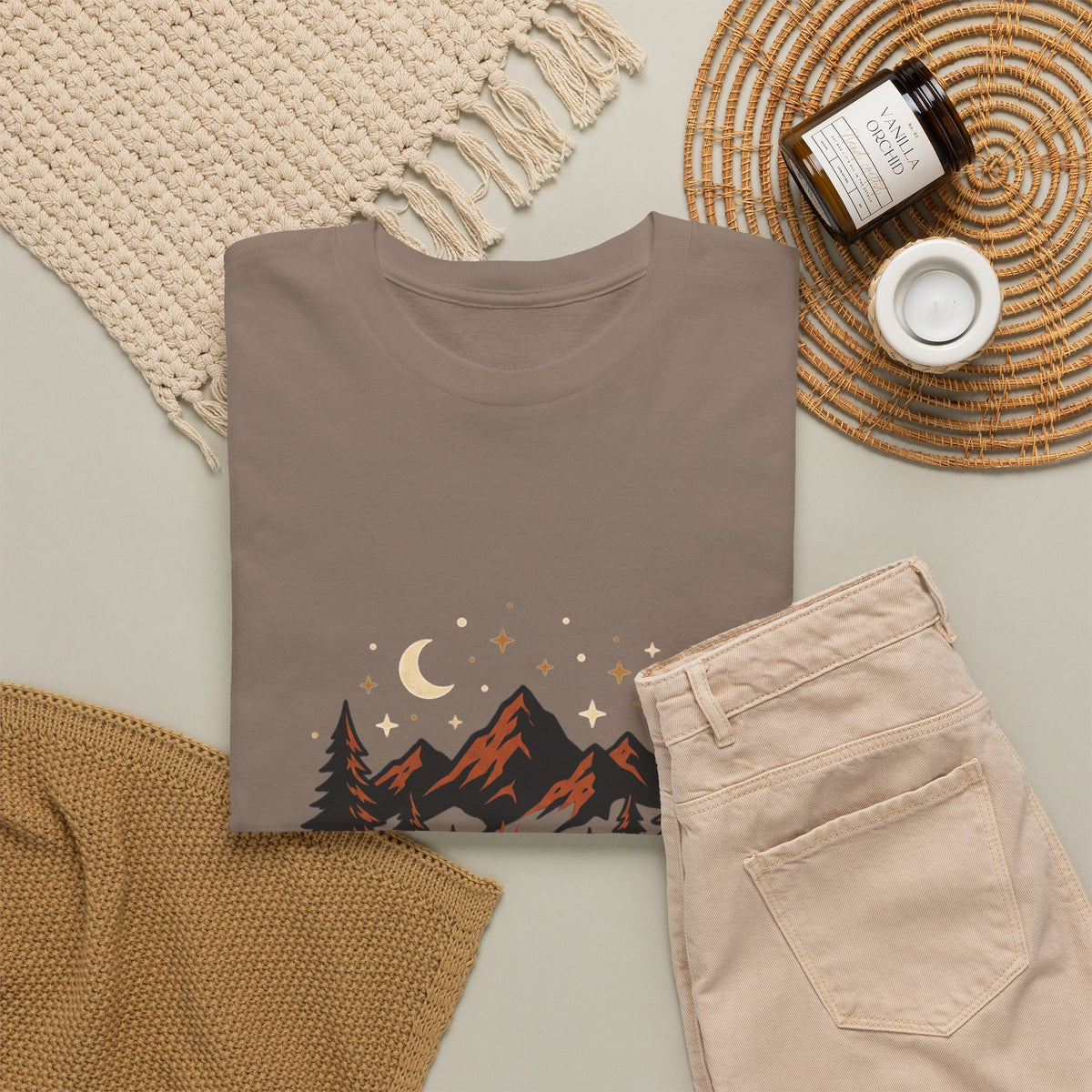 Campfire Mountains T-Shirt
