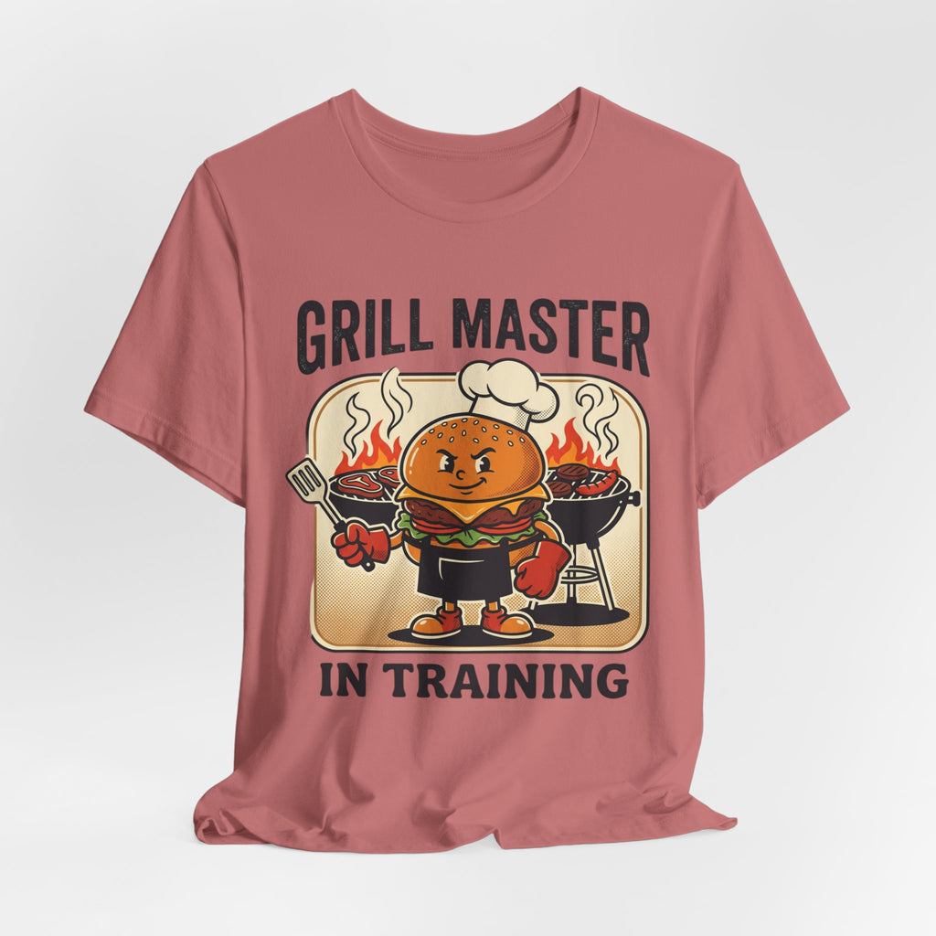 Grill Master in Training T-Shirt — Funny BBQ Burger Chef Tee