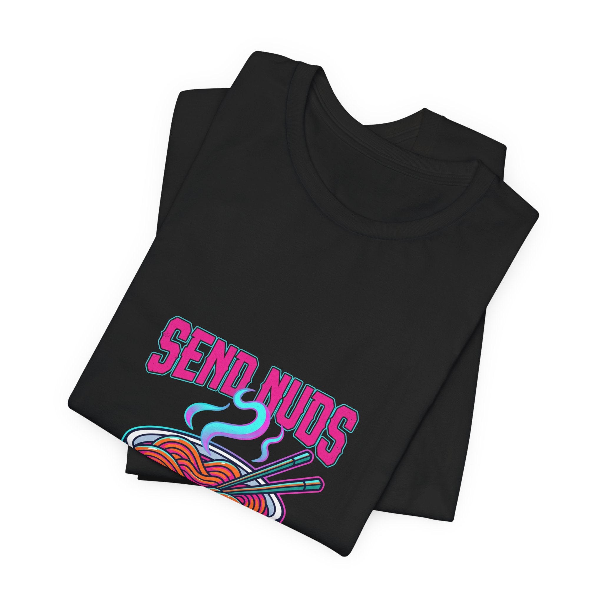 Ramen 'Send Nuds' Graphic Tee — Cute Kawaii Noodle Shirt