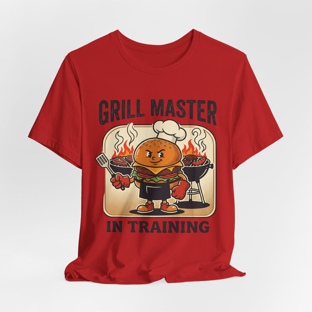 Grill Master in Training T-Shirt — Funny BBQ Burger Chef Tee