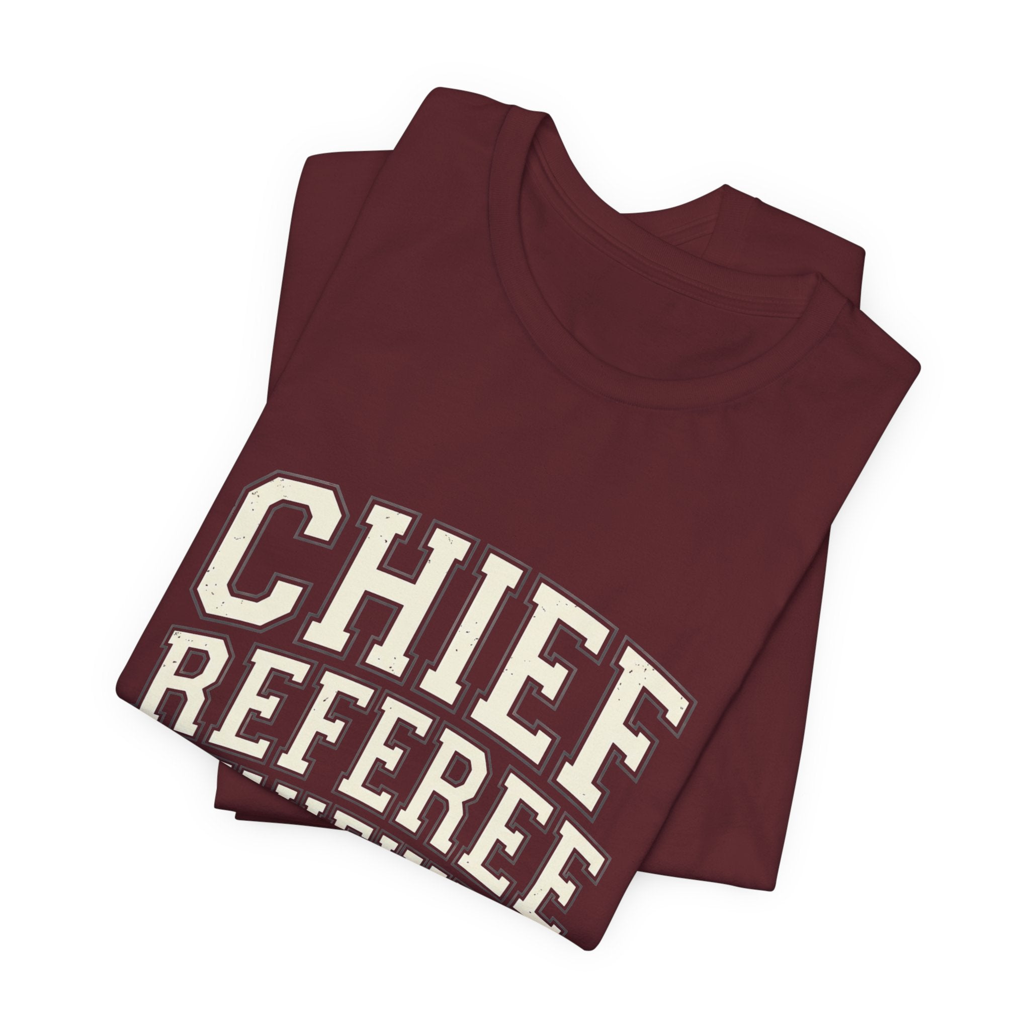 Chief Referee Reviewer T-Shirt – Funny Sports Official Tee