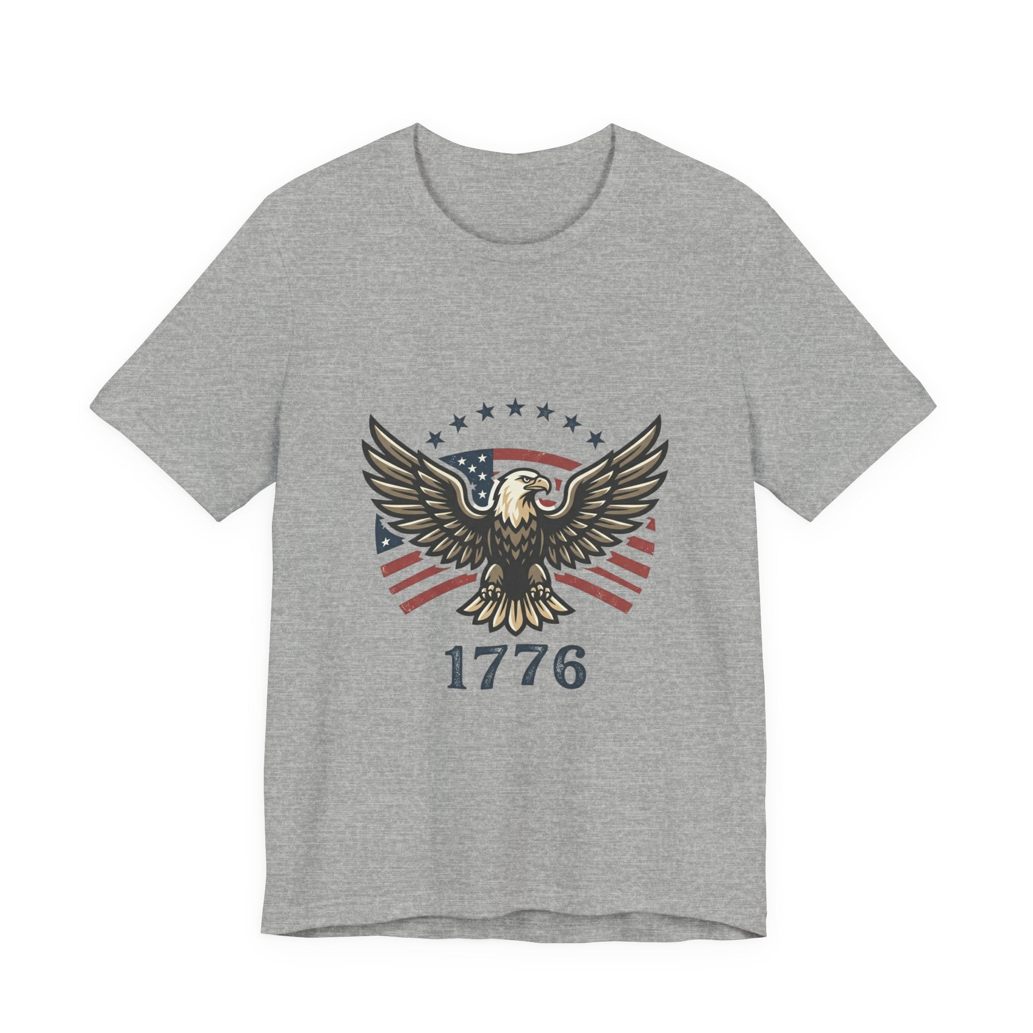 1776 Eagle Patriotic Tee | Faith and Freedom, Vintage Americana