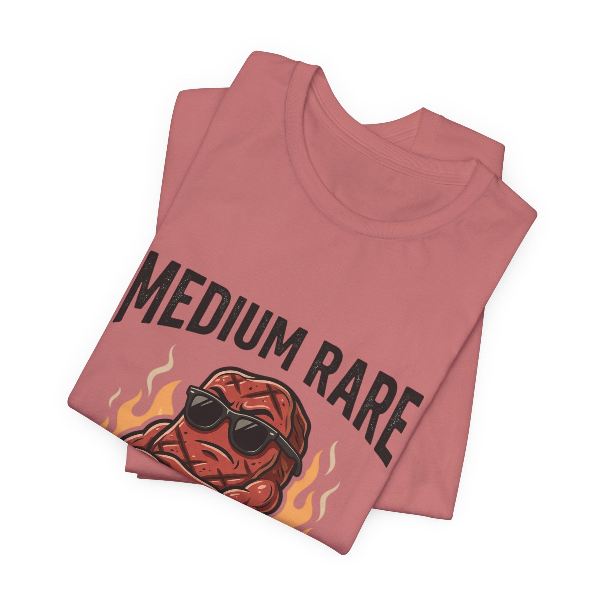 Medium Rare Personality Steak T-Shirt — Funny Grill & BBQ Shirt