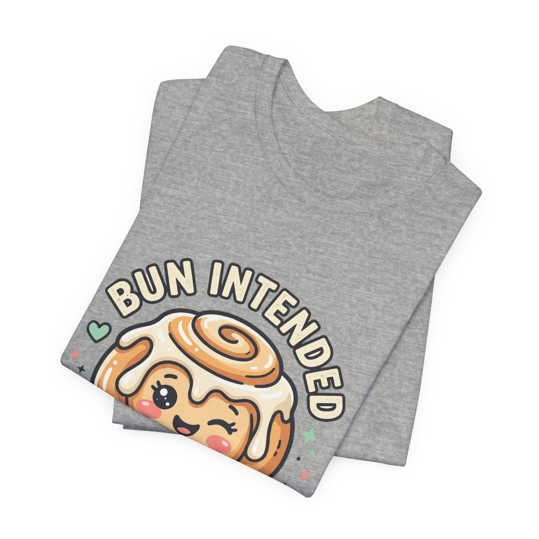 Bun Intended Cute Cinnamon Roll Tee