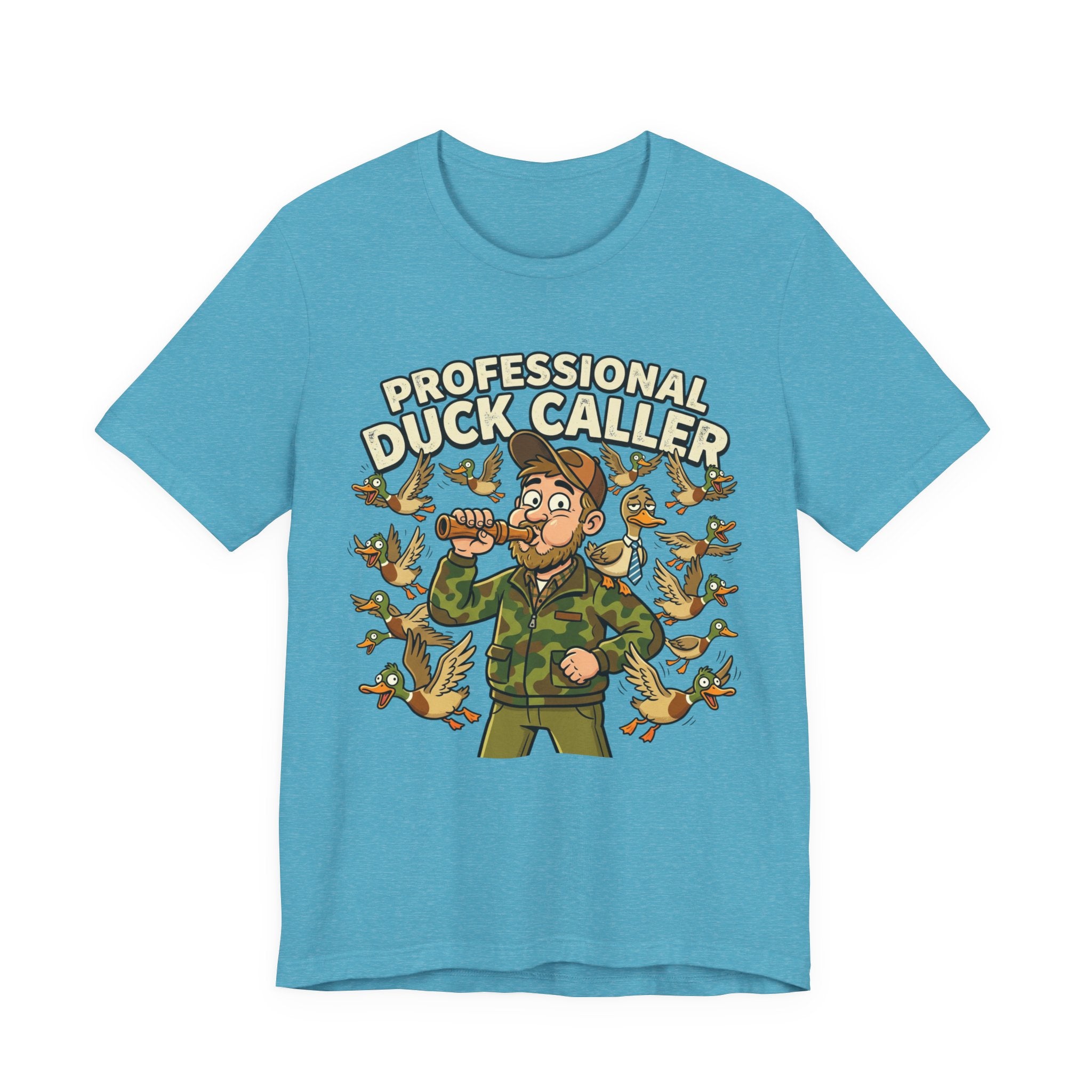 Professional Duck Caller T-Shirt — Funny Hunting Tee for Duck Hunters