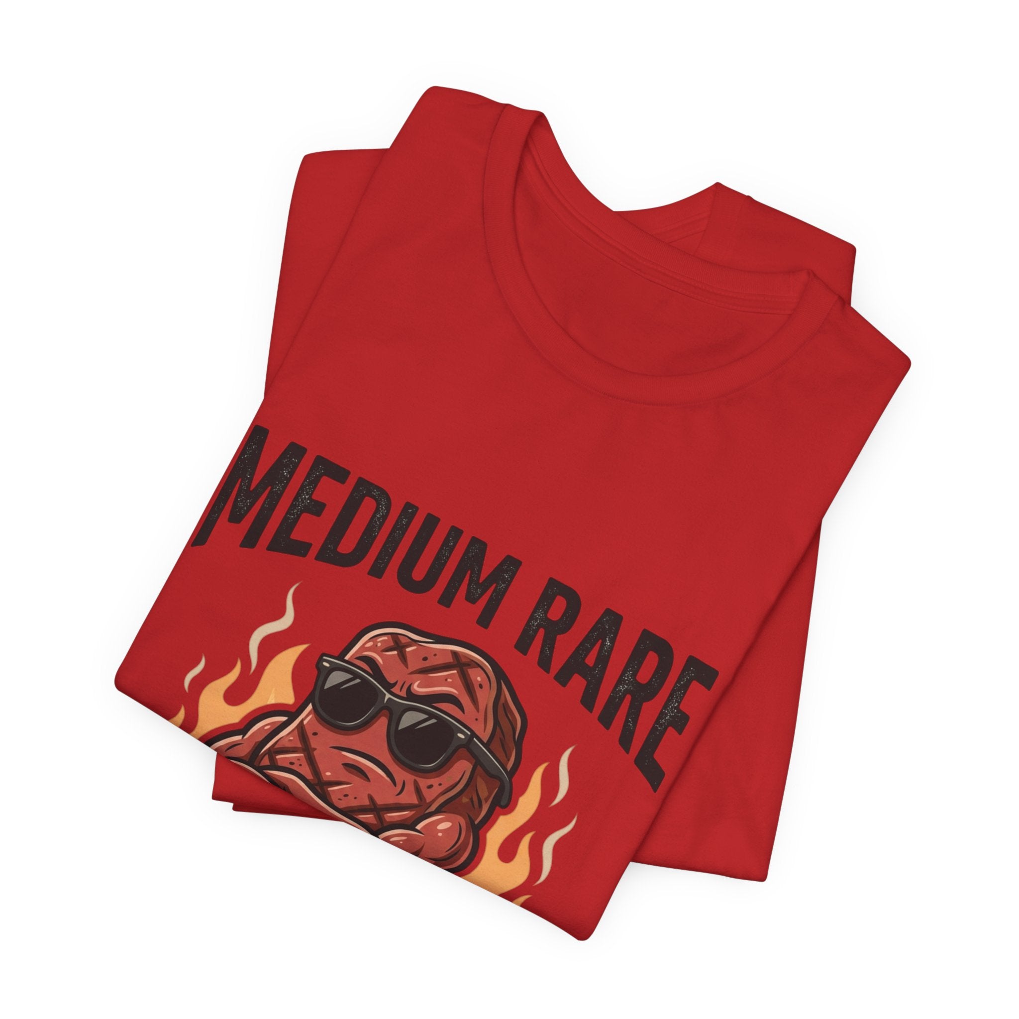Medium Rare Personality Steak T-Shirt — Funny Grill & BBQ Shirt