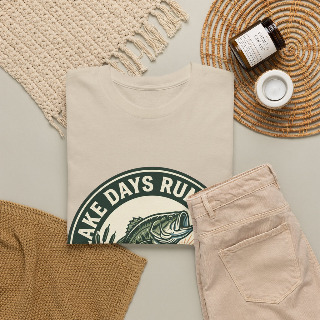 Lake Days Run Deep Fishing T-Shirt