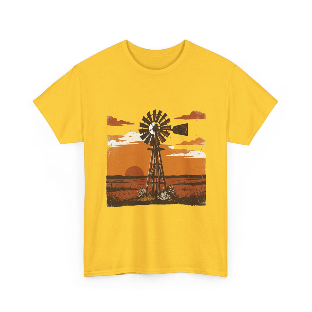 Windmill Sunset T-Shirt