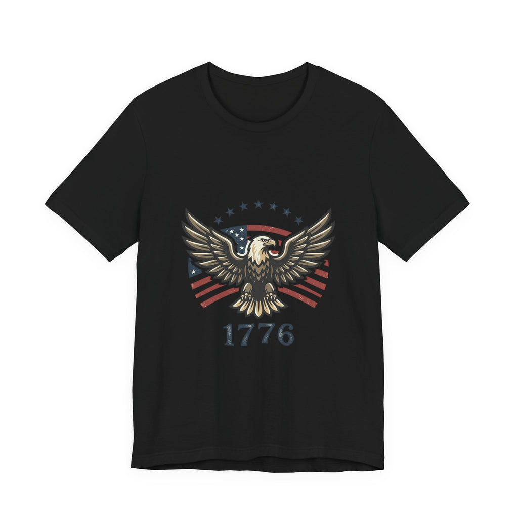 1776 Eagle Patriotic Tee | Faith and Freedom, Vintage Americana