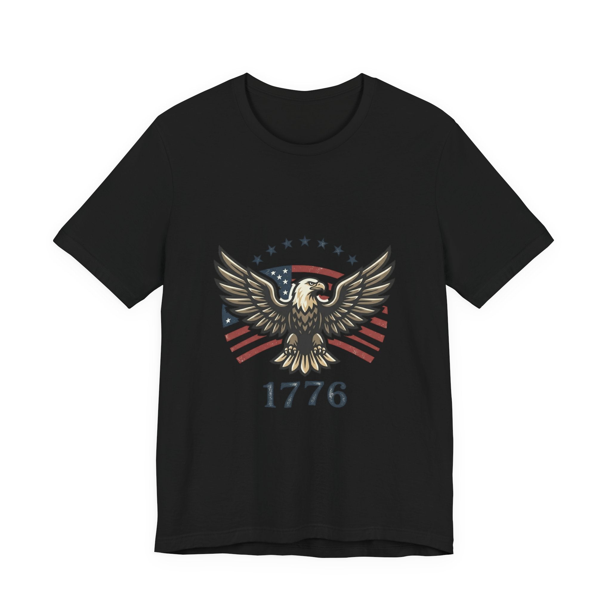 1776 Eagle Patriotic Tee | Faith and Freedom, Vintage Americana