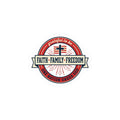 Faith • Family • Freedom Kiss-Cut Stickers | Patriotic Faith-Based, Vintage Americana