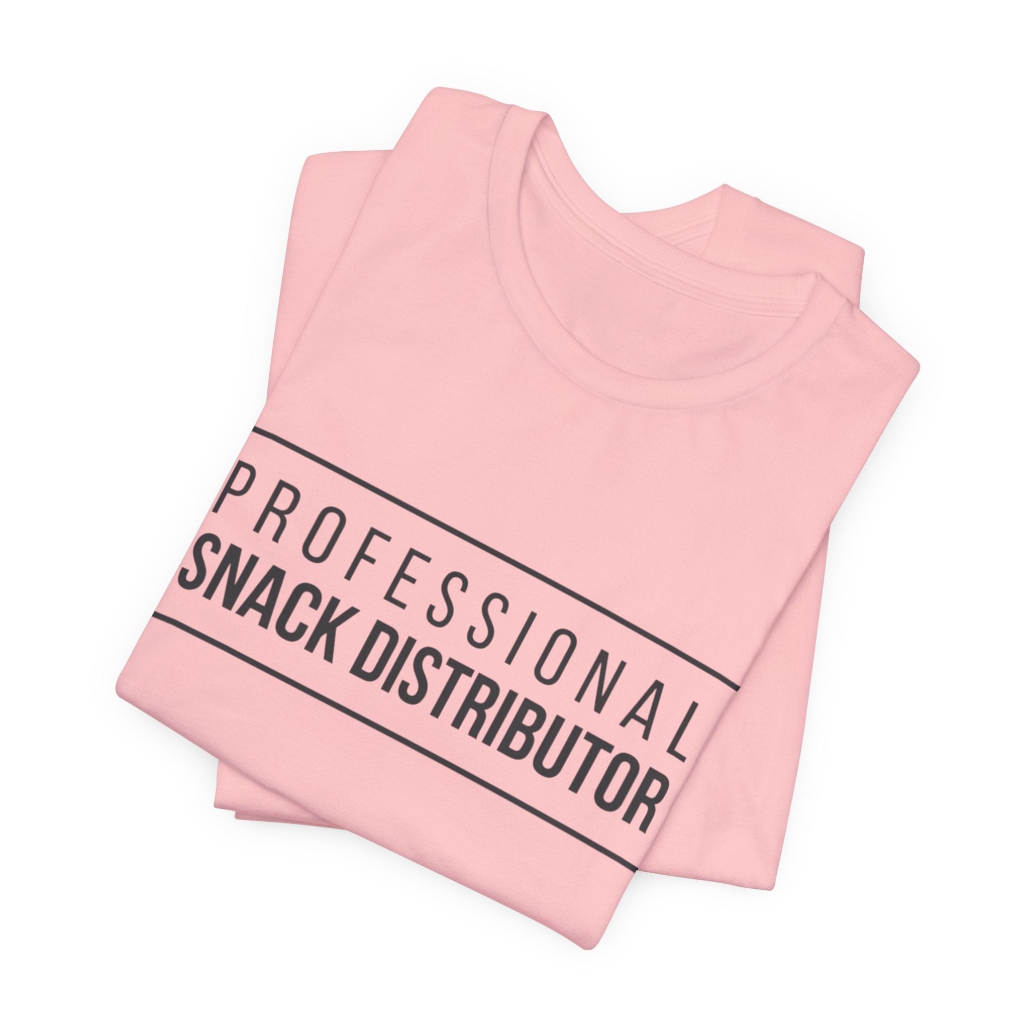 Professional Snack Distributor Tee — Funny Food Lover T-Shirt