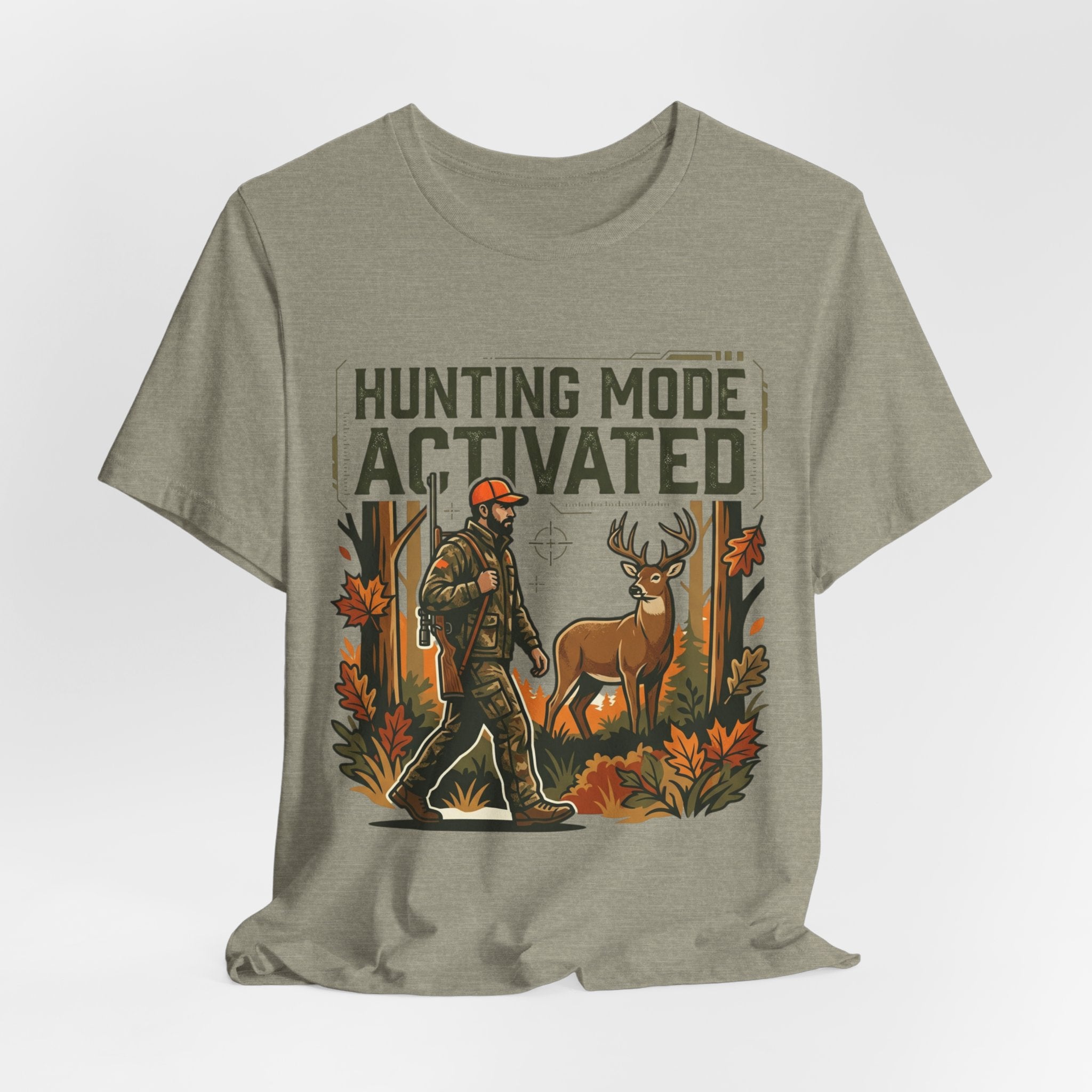 Hunting Mode Activated T-Shirt — Camouflage Deer Hunting Tee