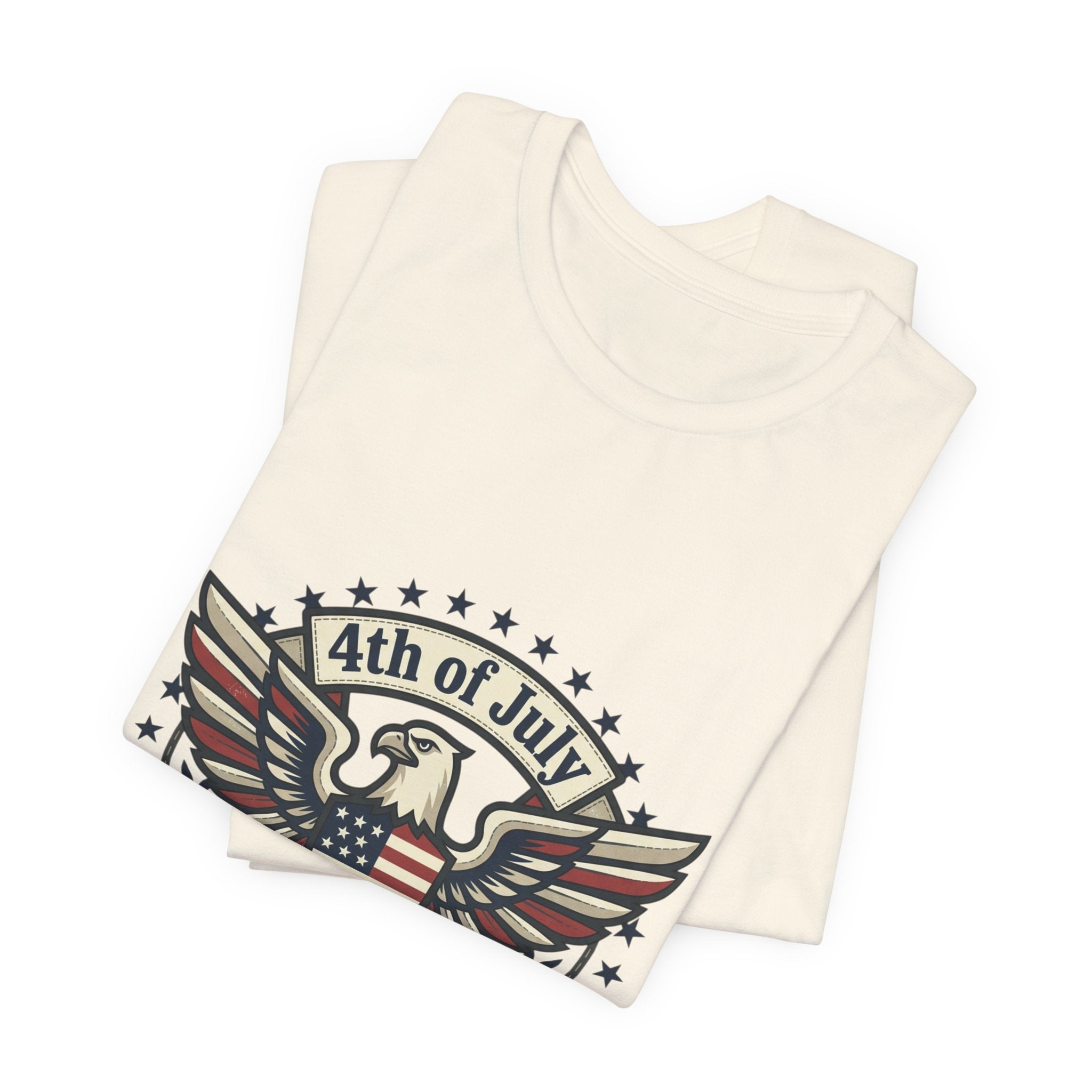 Faith & Freedom Eagle Tee | Patriotic, Vintage Americana, July 4th