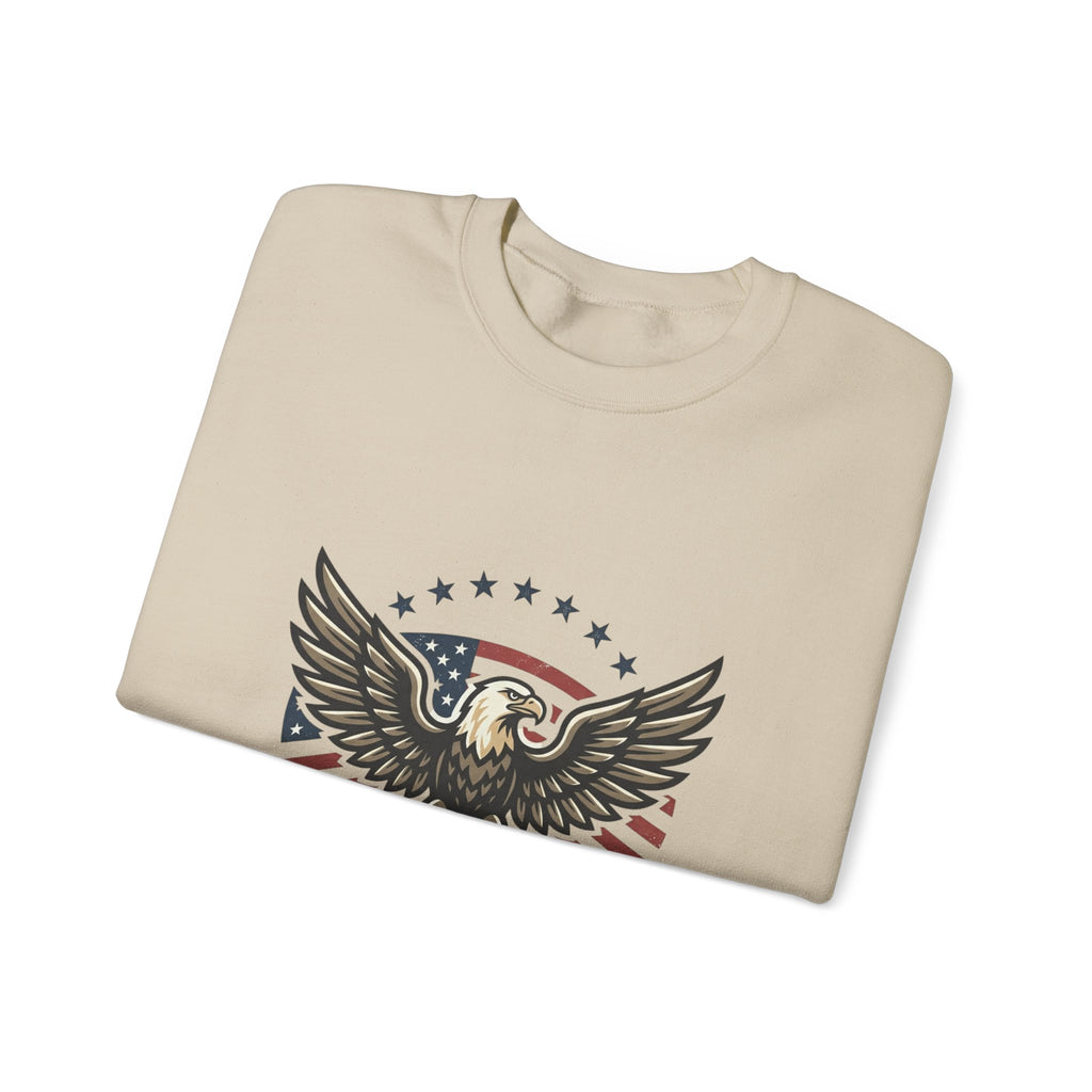 Liberty Eagle 1776 Sweatshirt | Faith-based Patriotic, Vintage Americana